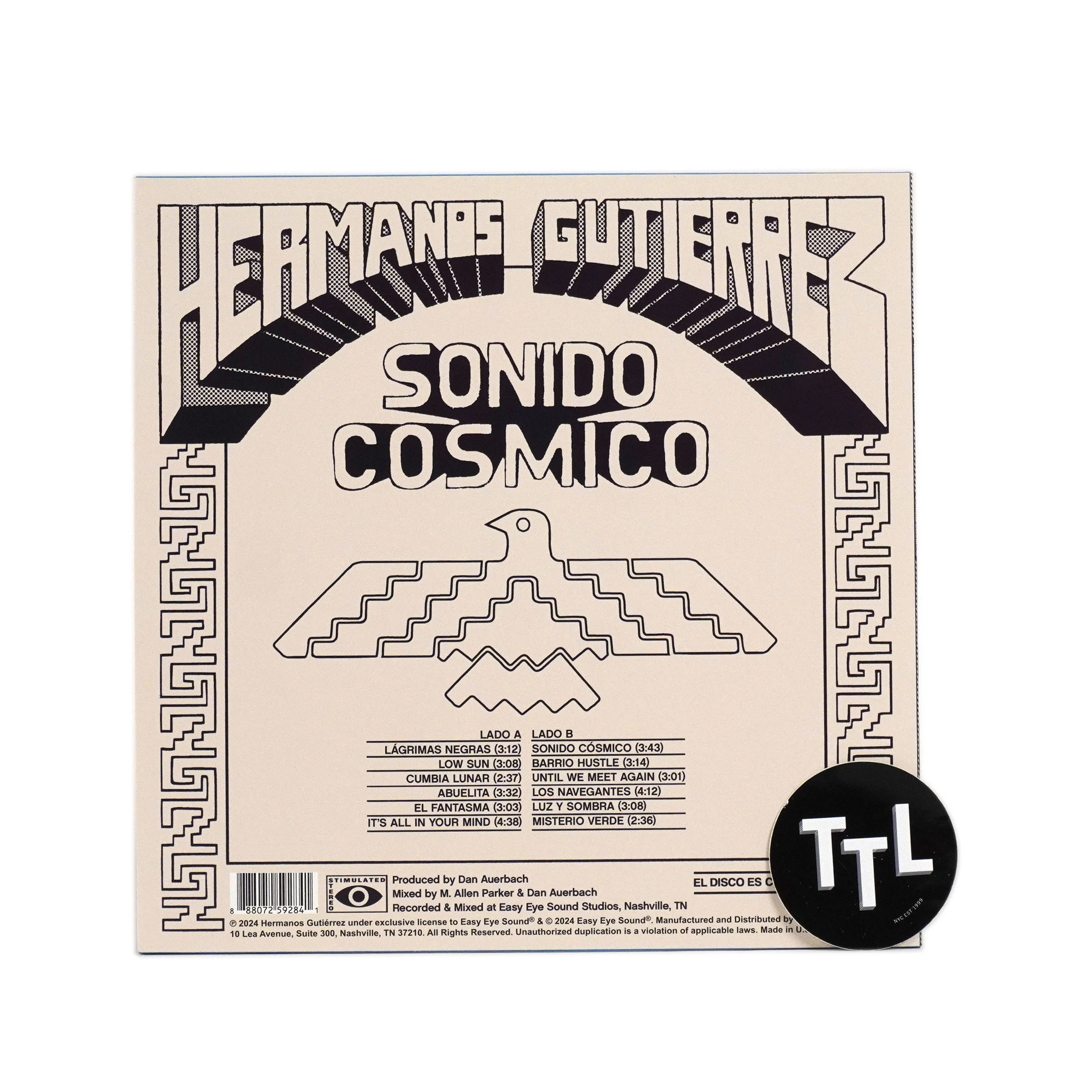 Hermanos Gutierrez: Sonido Cosmico (Indie Exclusive Marble Colored Vinyl) Vinyl LP - Image 3