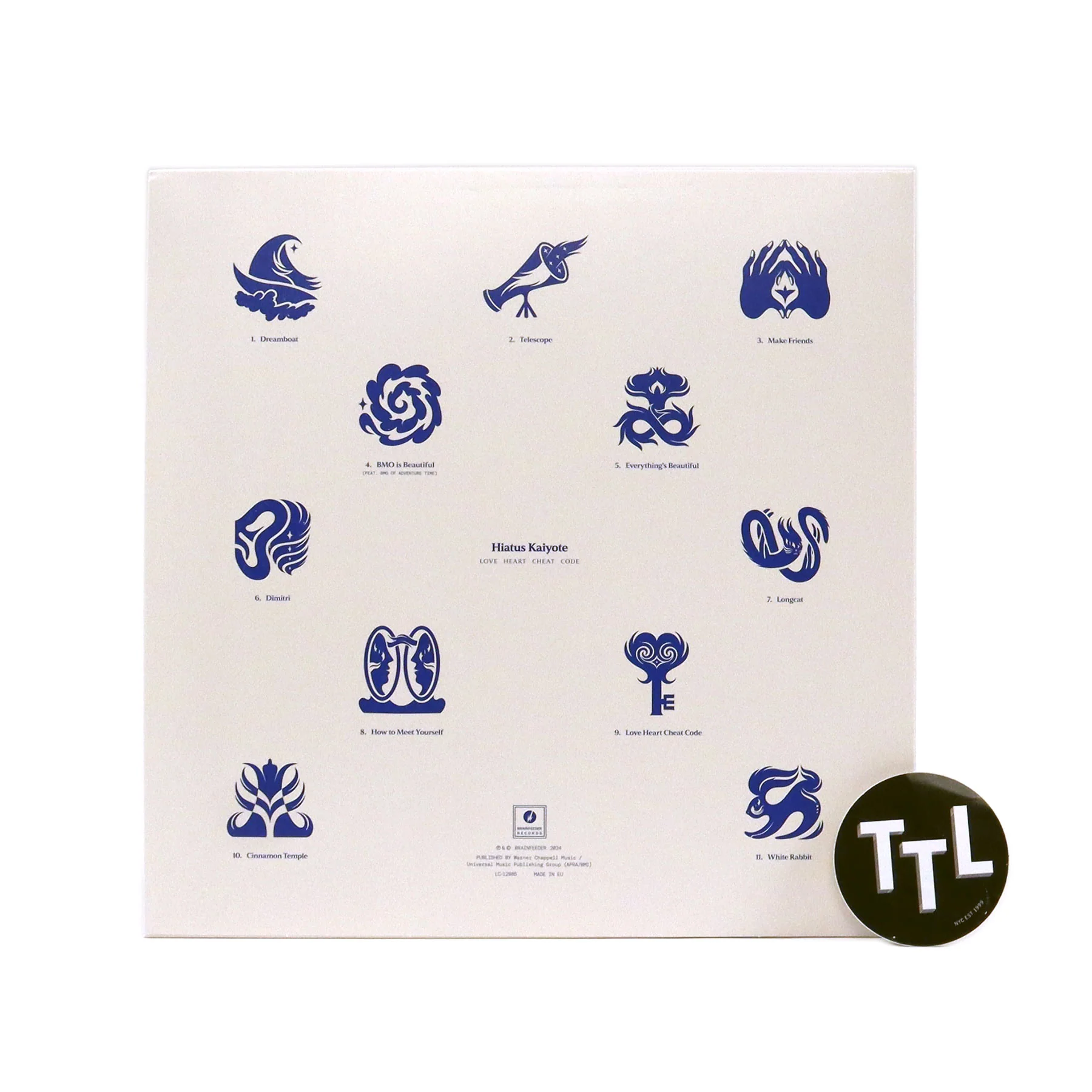 Hiatus Kaiyote: Love Heart Cheat Code (Indie Exclusive Colored Vinyl) Vinyl LP - Image 3