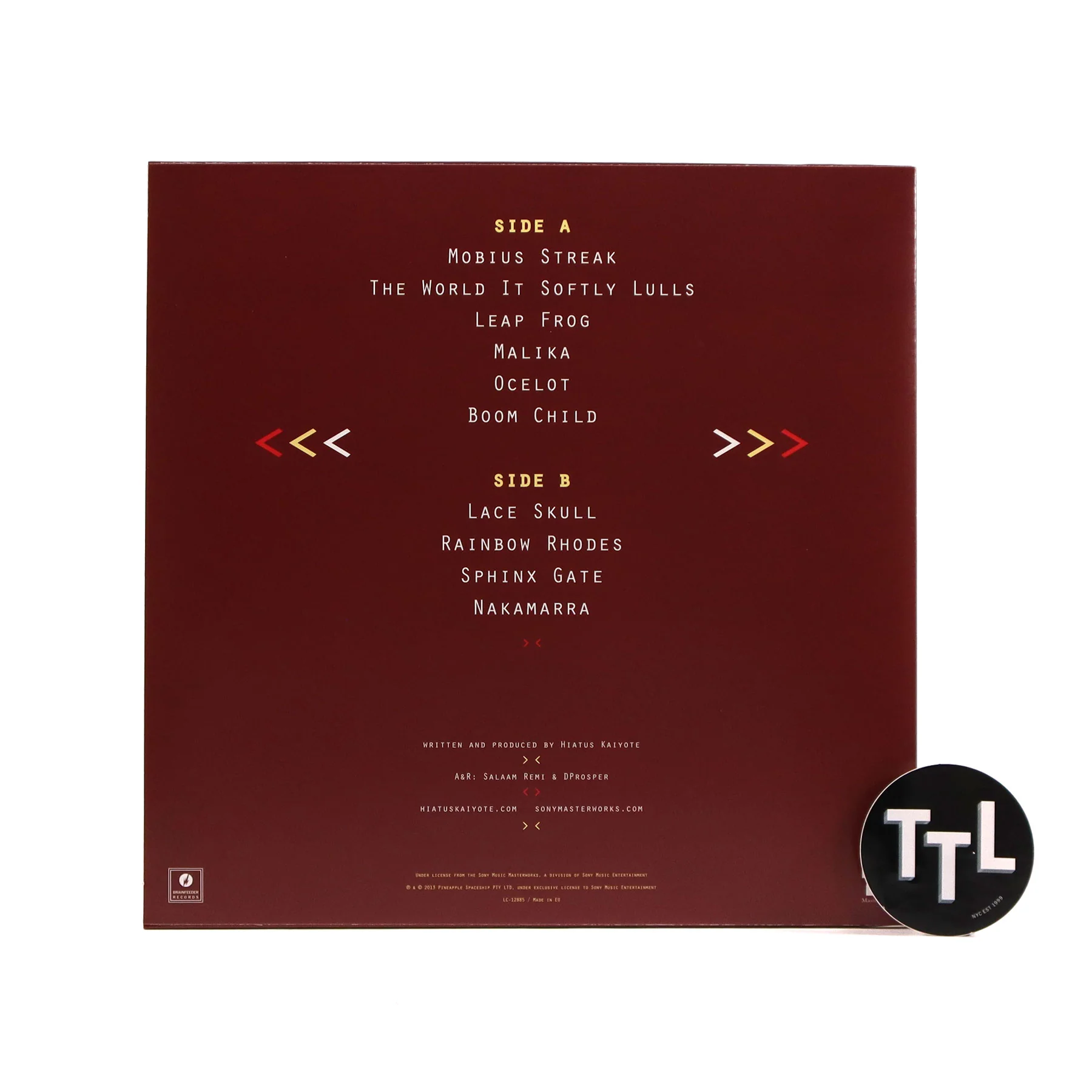 Hiatus Kaiyote: Tawk Tomahawk (Colored Vinyl) Vinyl LP+7" - Image 3