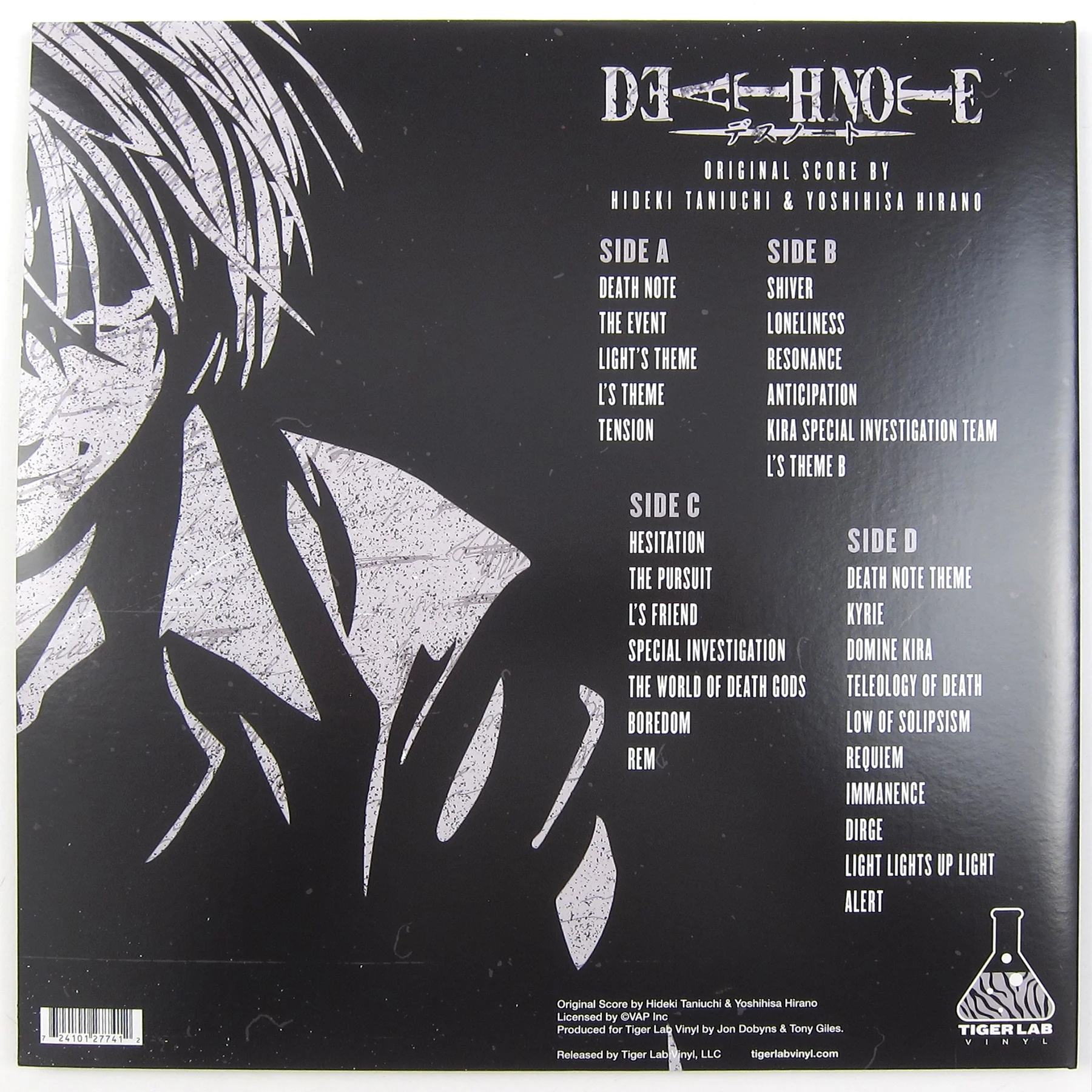 Hideki Taniuchi & Yoshihisa Hirano: Death Note (Colored Vinyl) Vinyl 2LP - Image 3