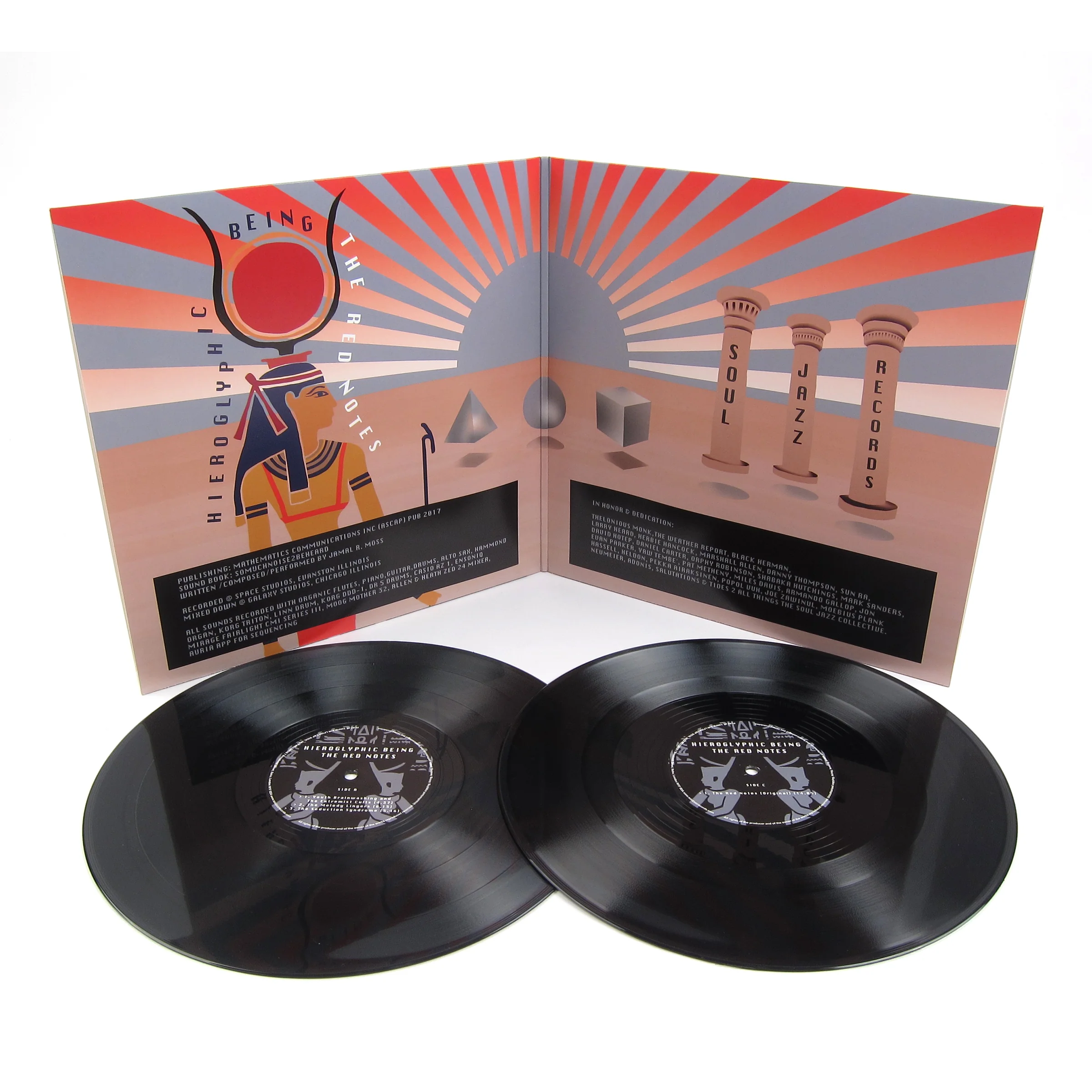 Hieroglyphic Being: The Red Notes Vinyl 2LP - Image 2