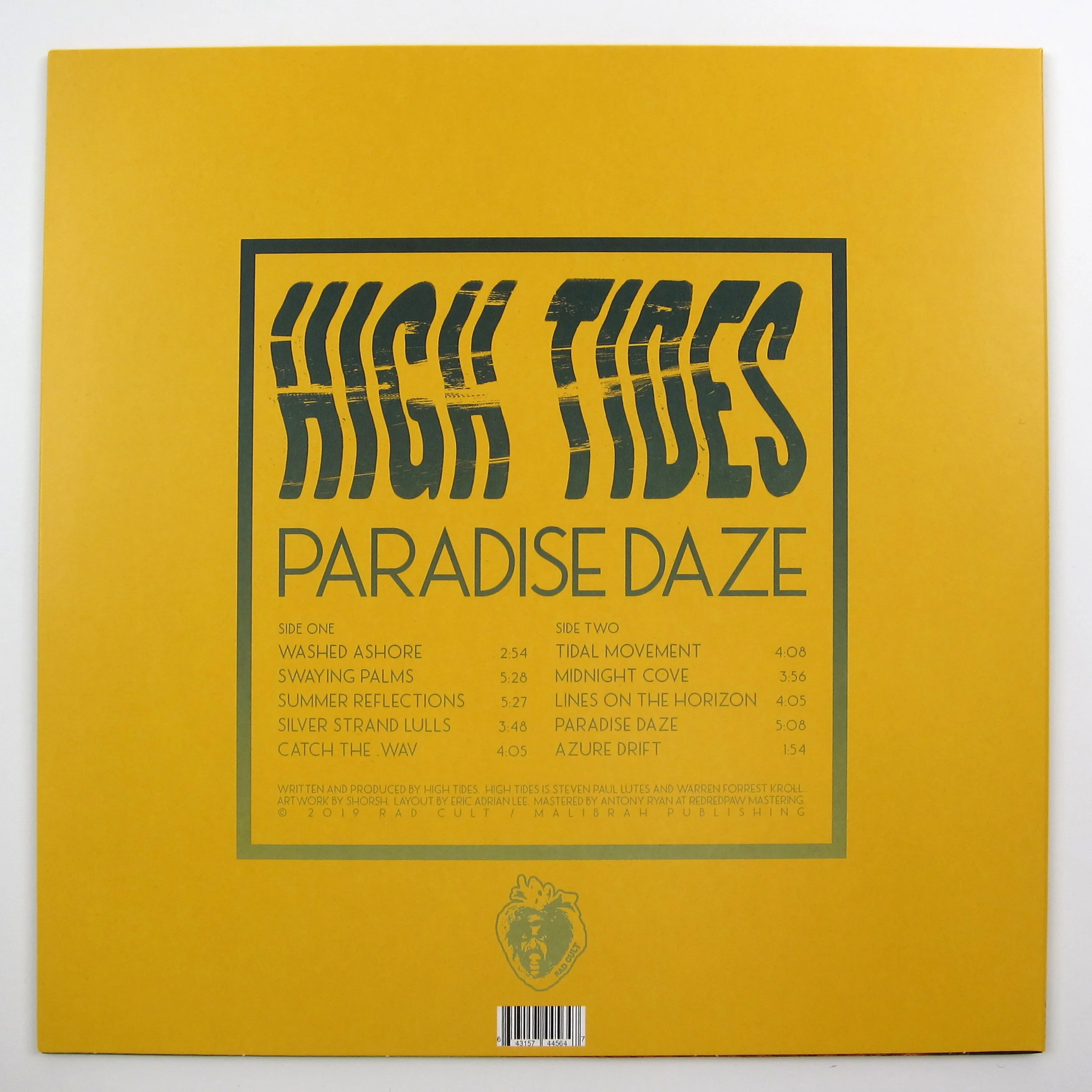 High Tides: Paradise Daze (Colored Vinyl) Vinyl LP - Image 2