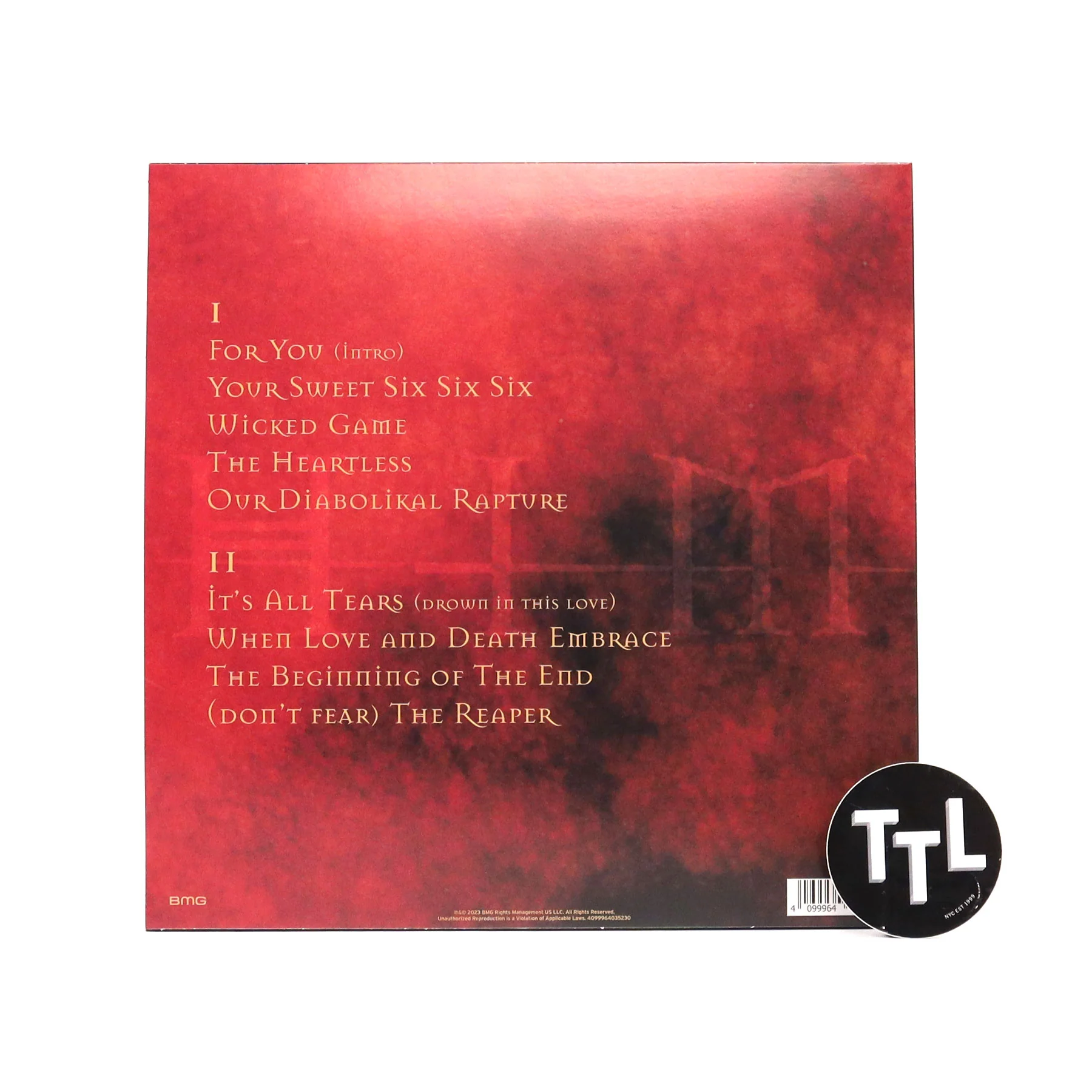 HIM: Greatest Lovesongs Vol. 666 (Clear Colored Vinyl) Vinyl LP - Image 3