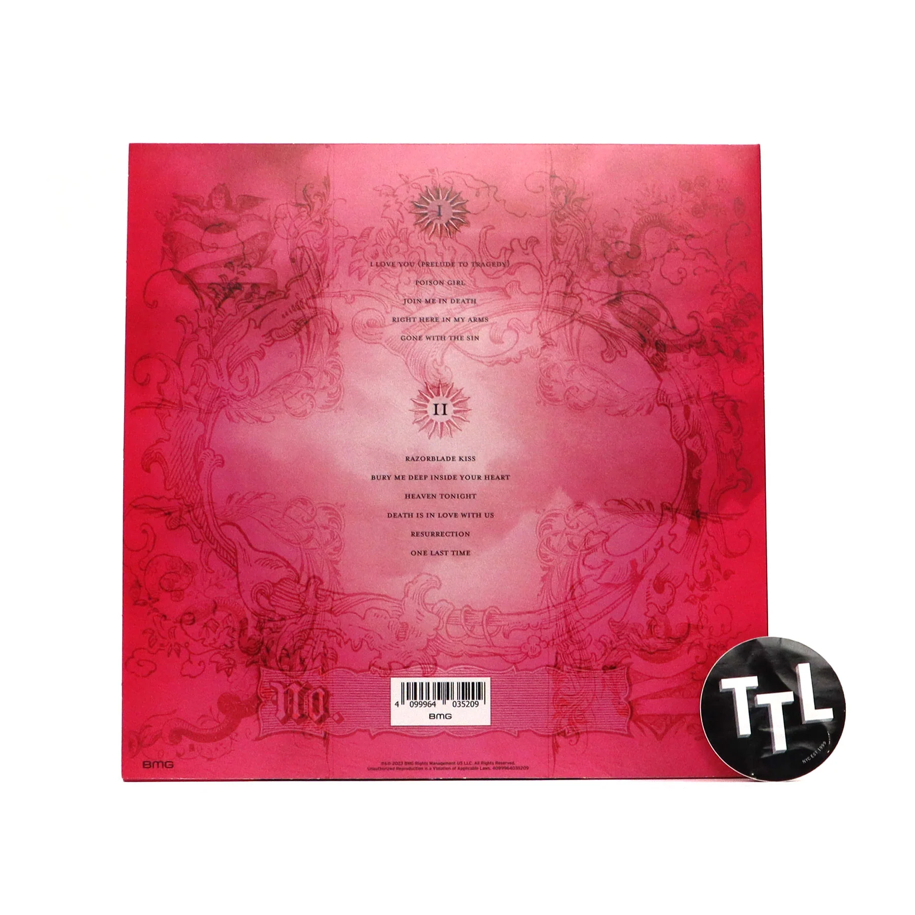 HIM: Razorblade Romance (Clear Colored Vinyl) Vinyl LP - Image 3