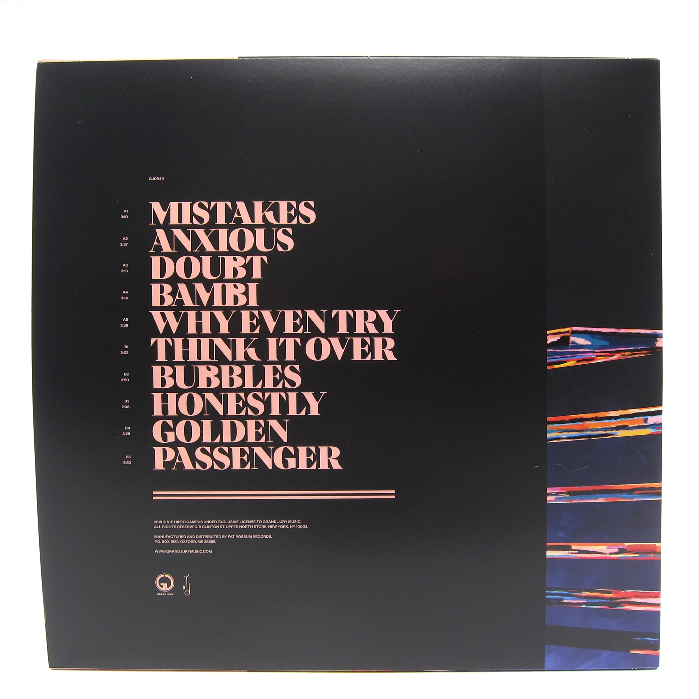 Hippo Campus: Bambi (Indie Exclusive Colored Vinyl) Vinyl LP+Tote Bag - Image 5
