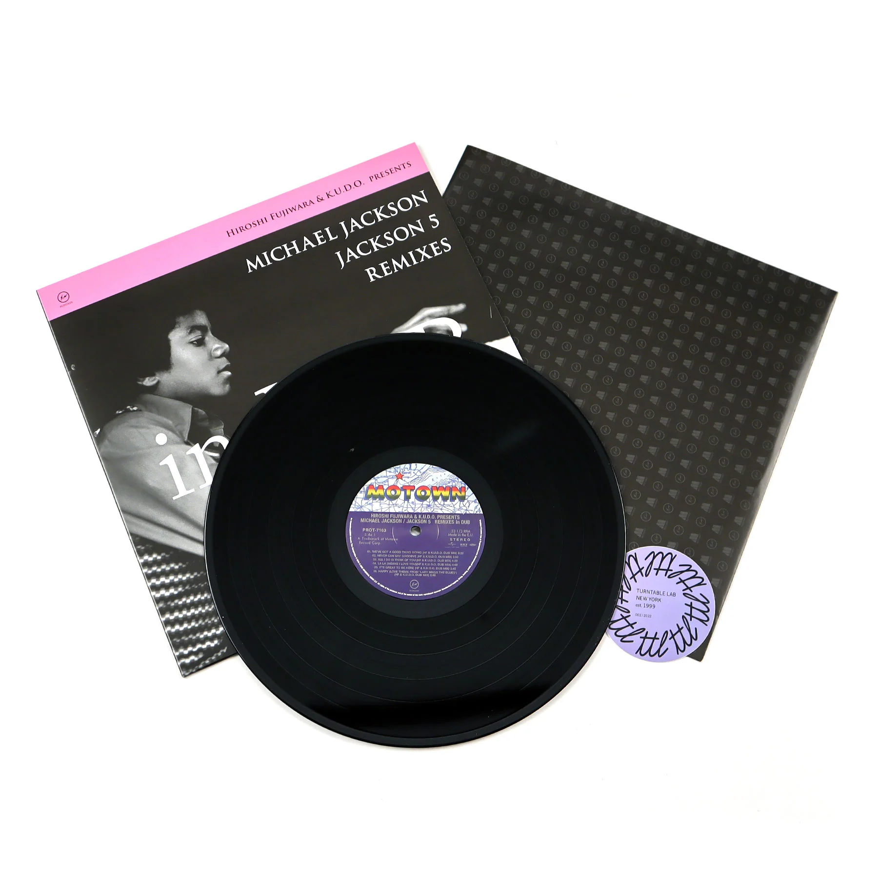 Hiroshi Fujiwara & K.U.D.O.: Michael Jackson / Jackson 5 Remixes In Dub (Import) Vinyl LP - Image 2