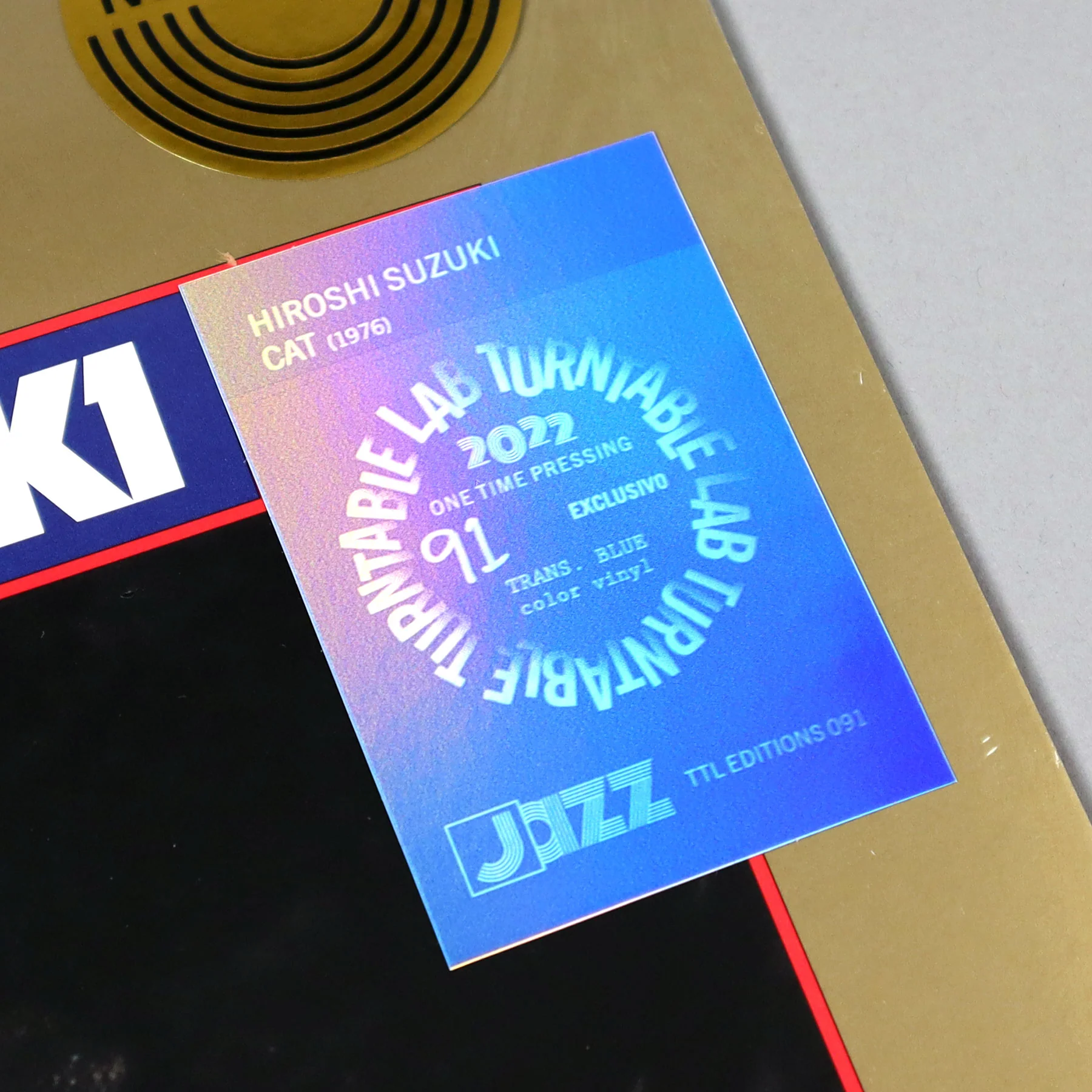 Hiroshi Suzuki: Cat (Blue Colored Vinyl) Vinyl LP - Turntable Lab Exclusive - LIMIT 1 PER CUSTOMER - Image 5