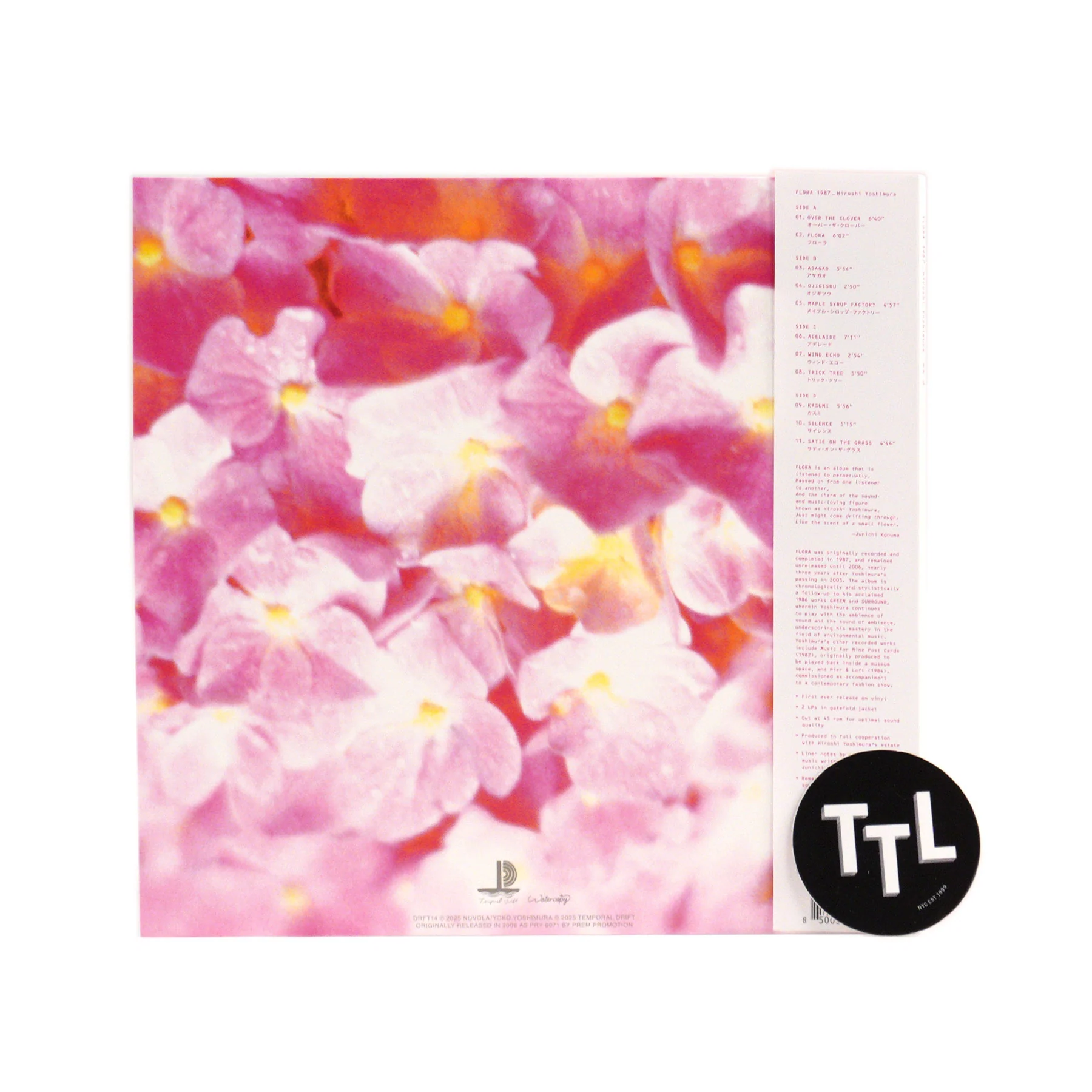 Hiroshi Yoshimura: Flora Vinyl 2LP - Image 3