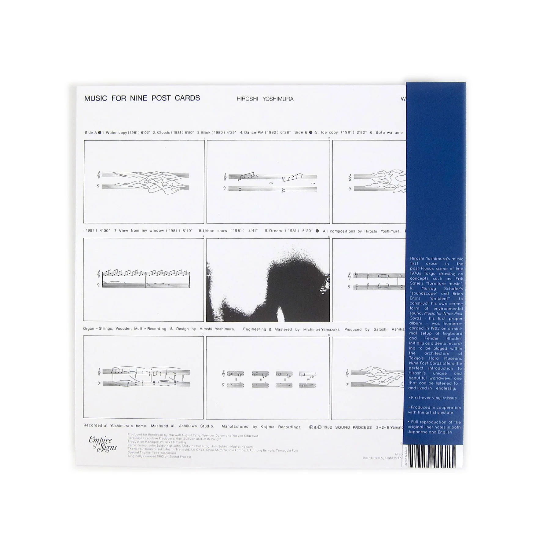 Hiroshi Yoshimura: Music For Nine Post Cards (Clear Colored Vinyl) LP - Image 3