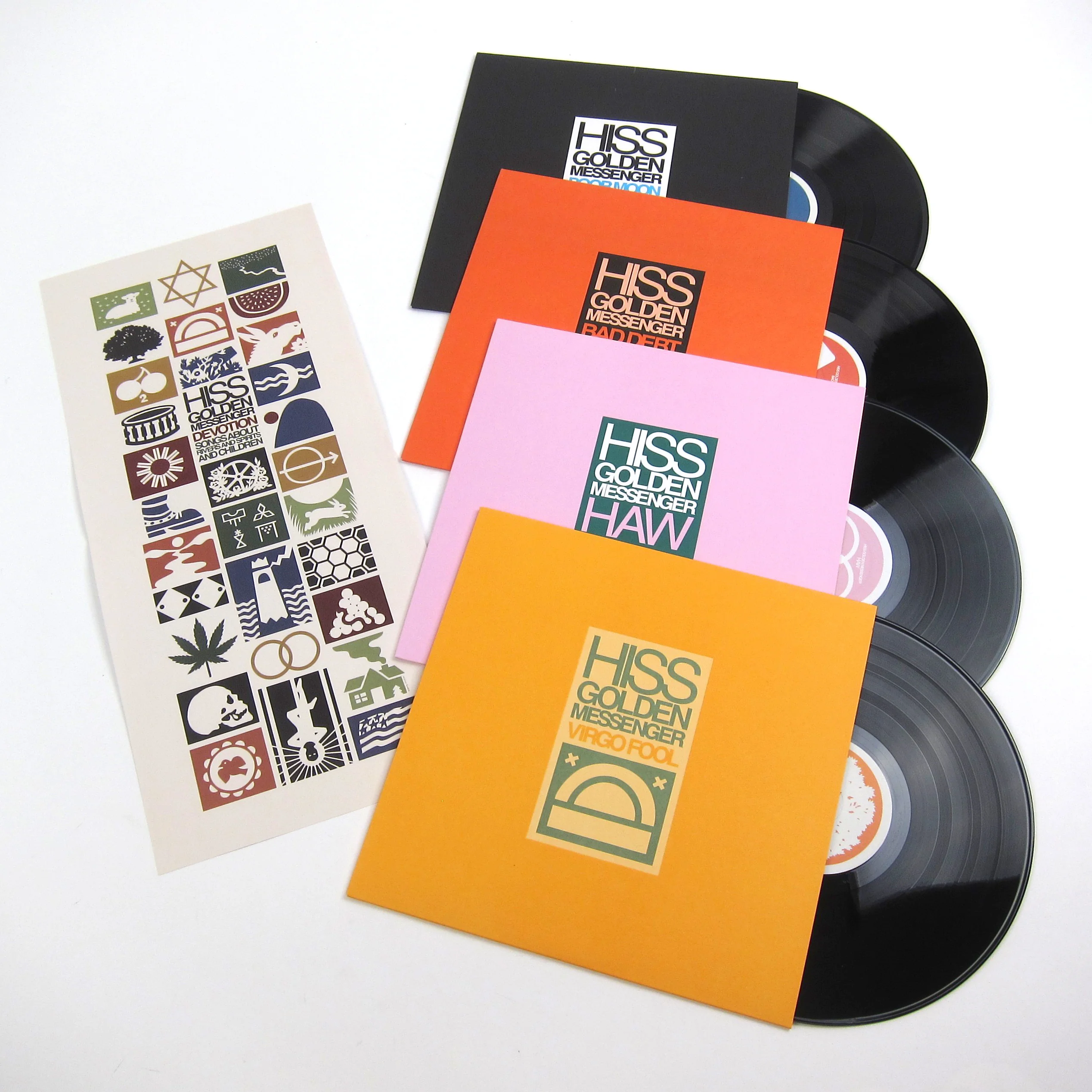 Hiss Golden Messenger: Devotion - Songs About Rivers & Spirits & Children Vinyl 4LP Boxset - Image 2