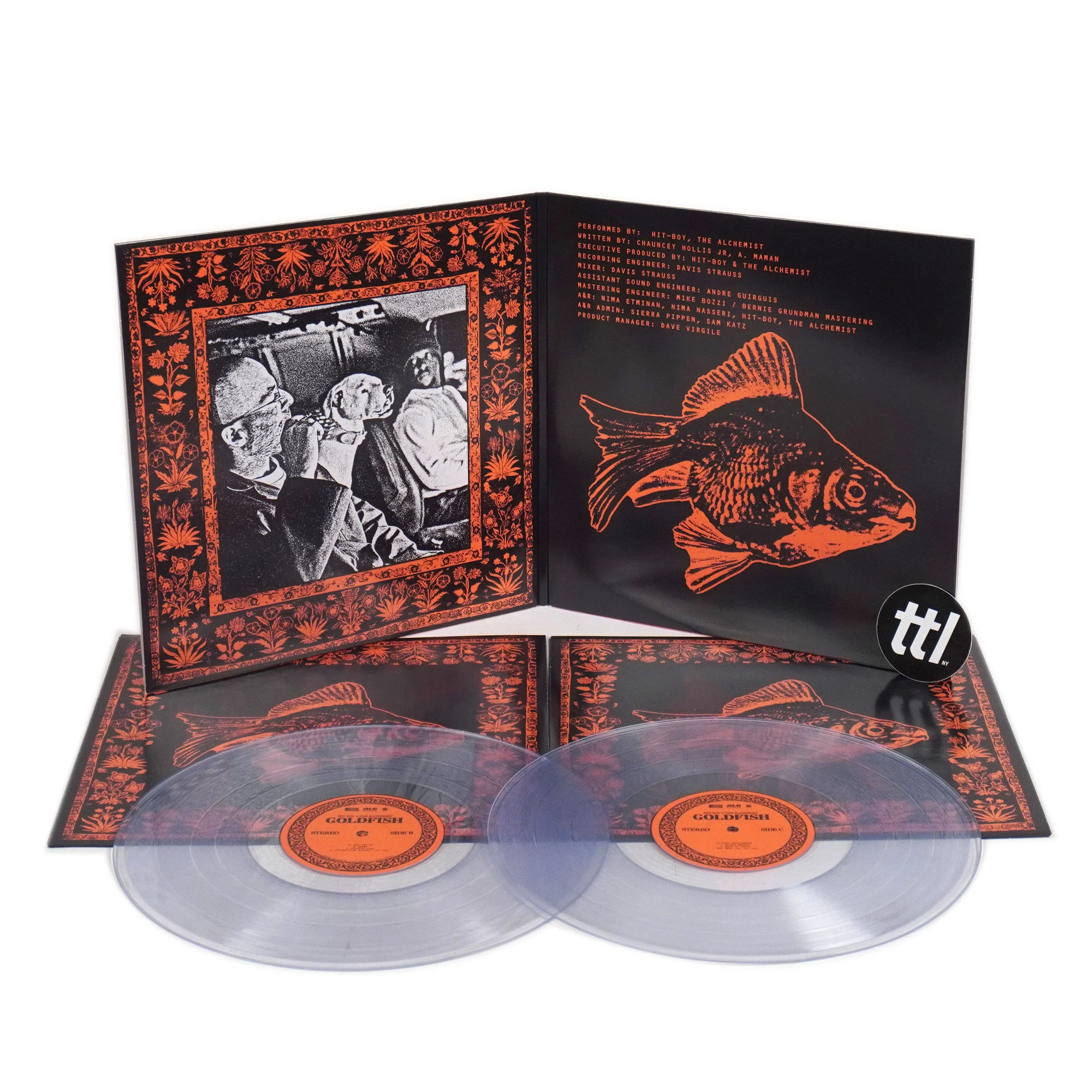 Hit-Boy & The Alchemist: Goldfish (Colored Vinyl) Vinyl 2LP - Image 2