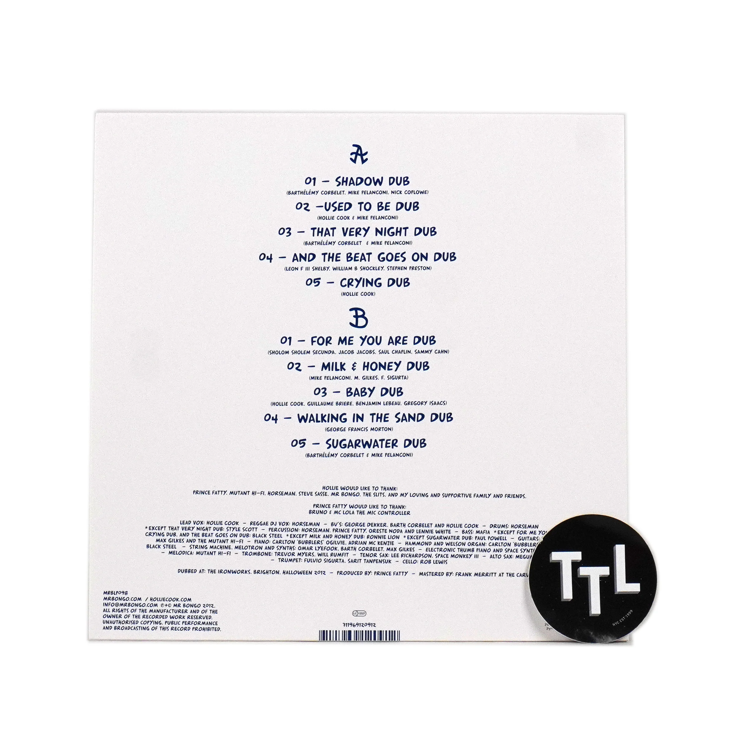 Hollie Cook: Hollie Cook In Dub (Colored Vinyl) Vinyl LP - Image 3