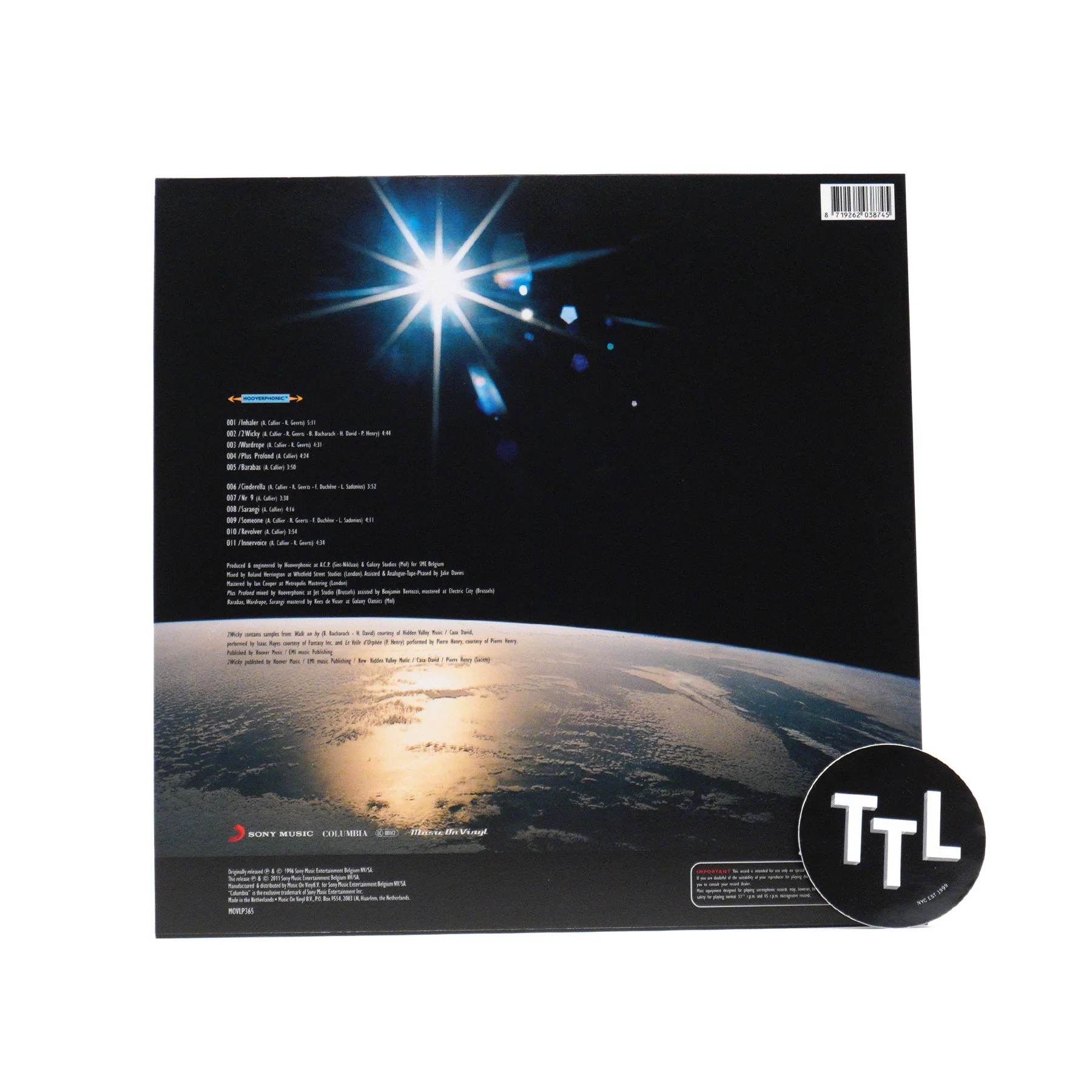 Hooverphonic: A New Stereophonic Sound (180g, Colored Vinyl) Vinyl LP - Image 3
