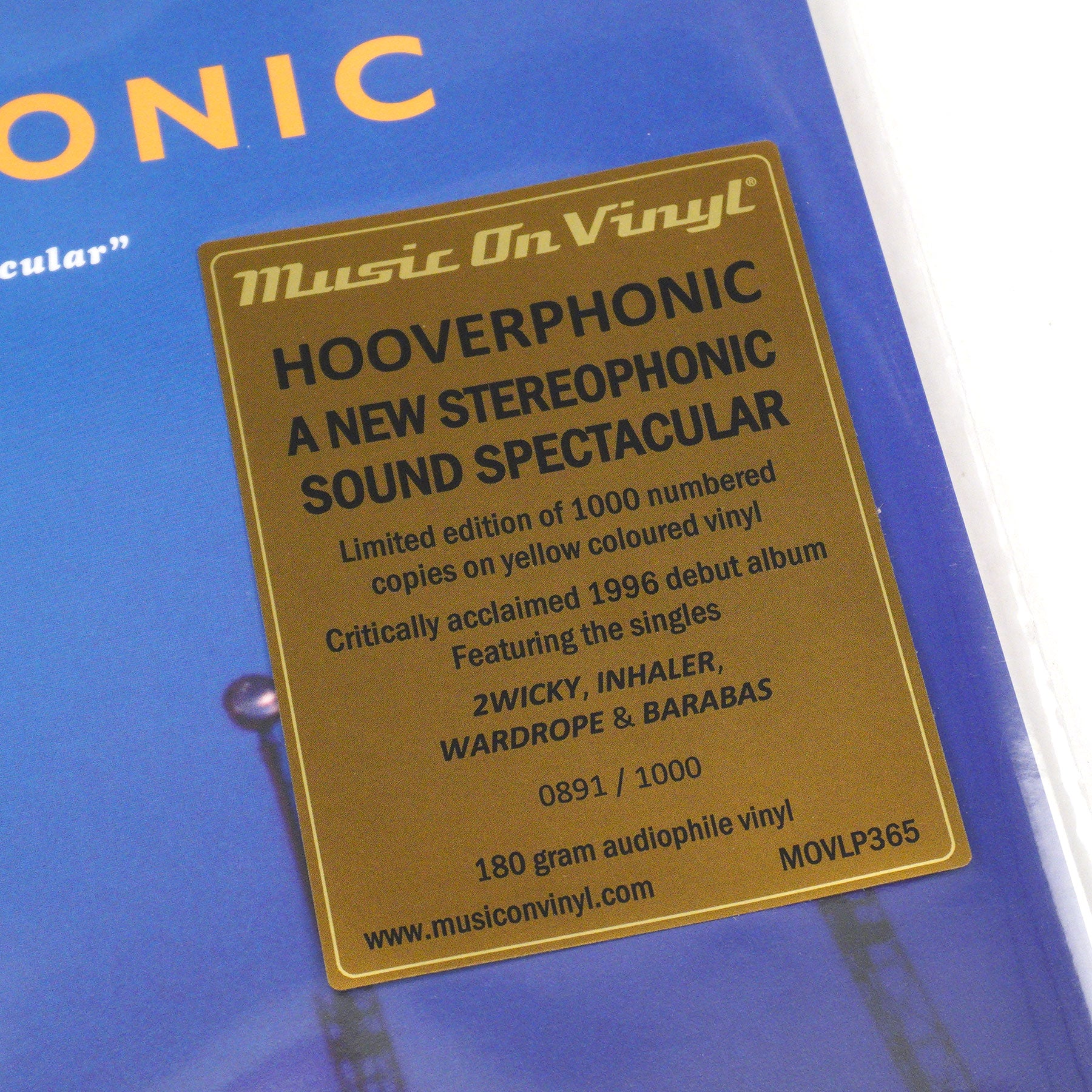 Hooverphonic: A New Stereophonic Sound (180g, Colored Vinyl) Vinyl LP - Image 4