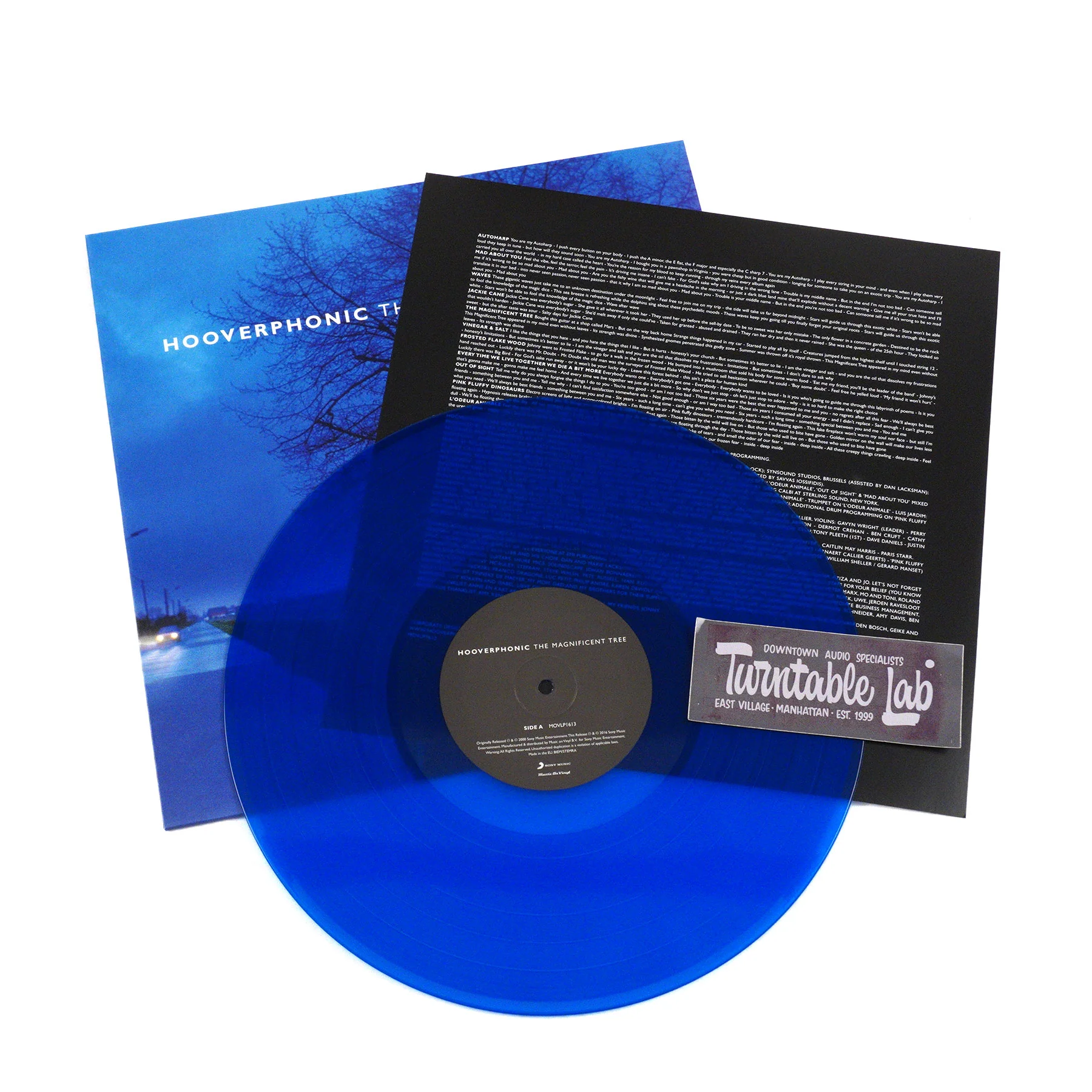 Hooverphonic: The Magnificent Tree (180g, Blue Colored Vinyl) Vinyl LP - Image 2