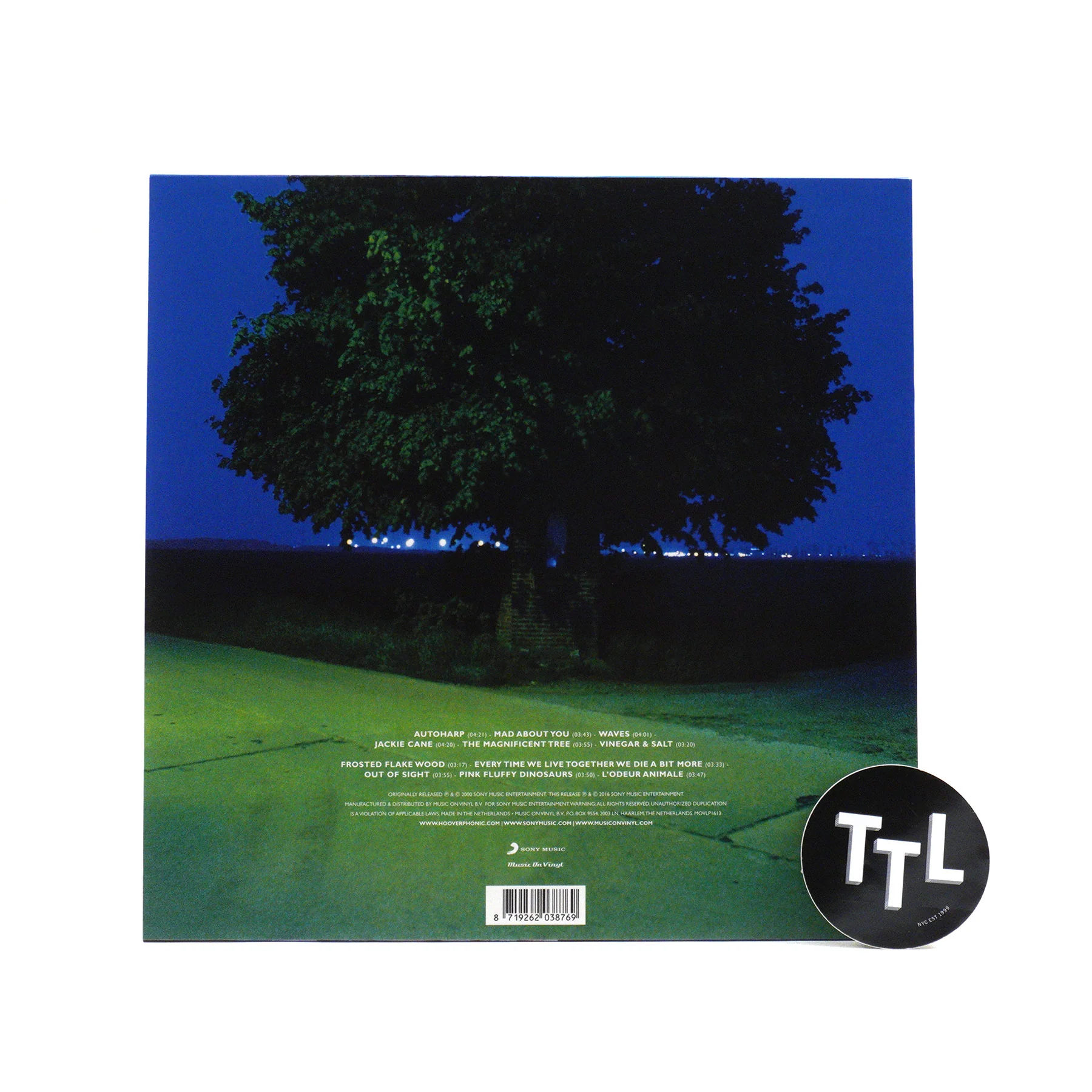 Hooverphonic: The Magnificent Tree (180g, Blue Colored Vinyl) Vinyl LP - Image 3
