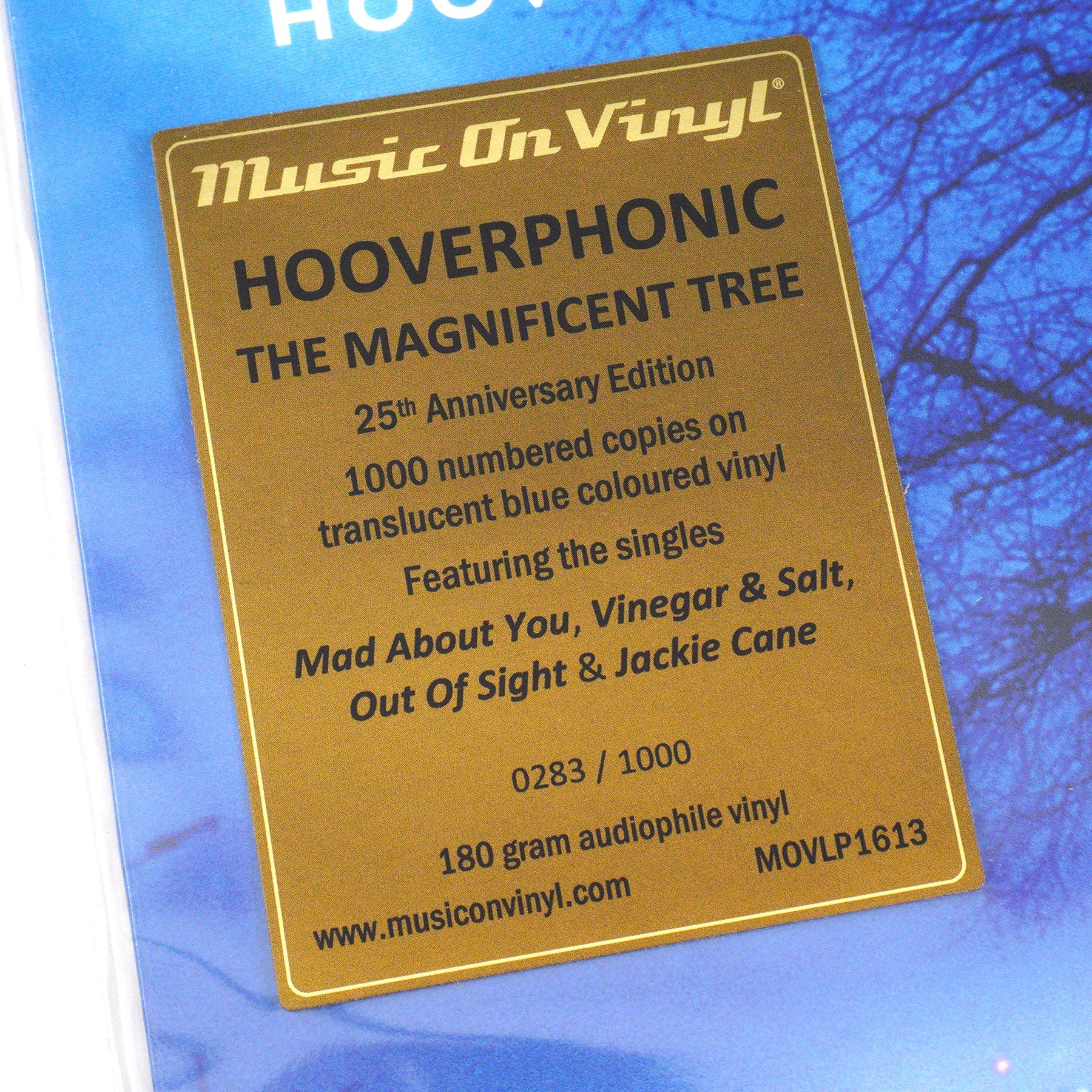 Hooverphonic: The Magnificent Tree (180g, Blue Colored Vinyl) Vinyl LP - Image 4