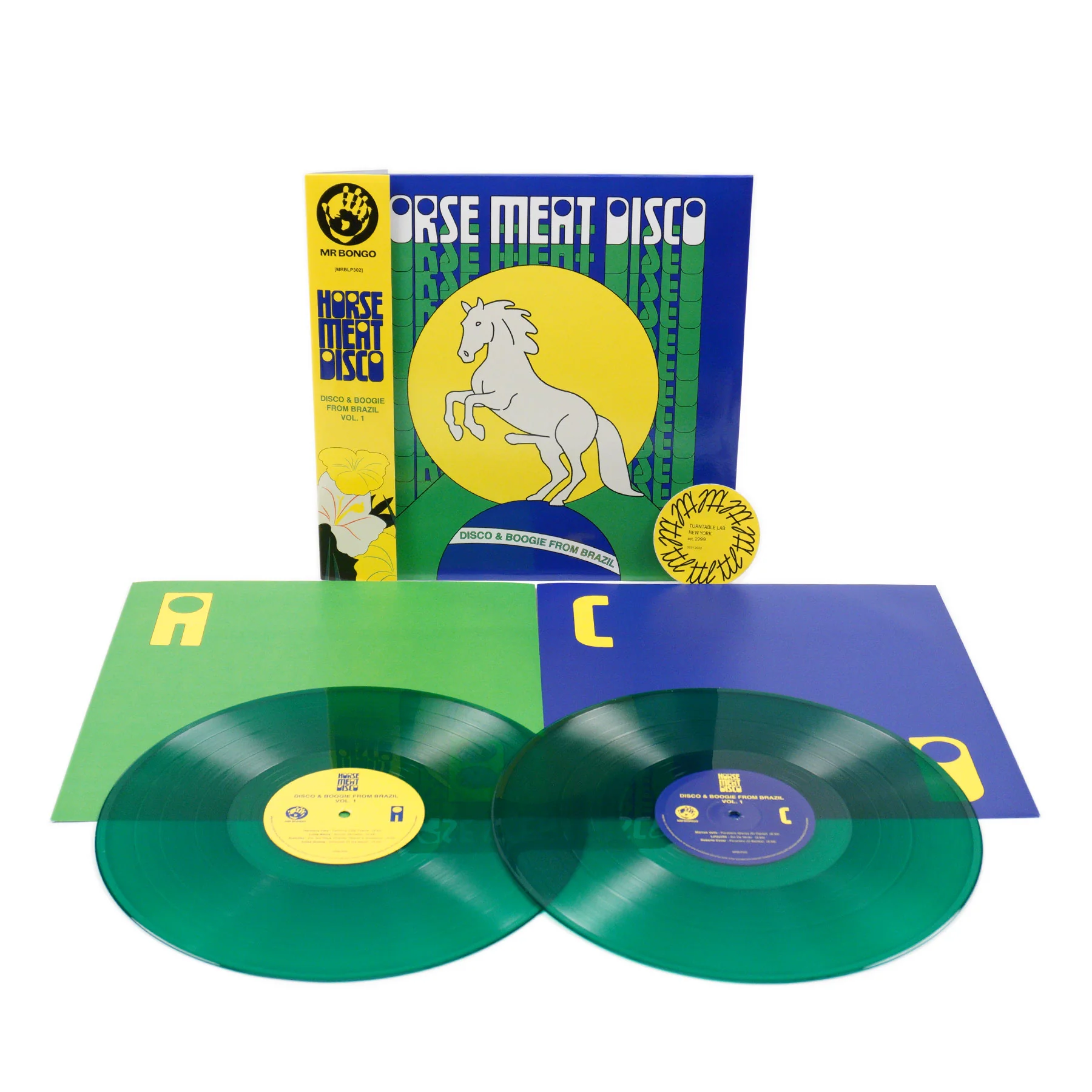 Horse Meat Disco: Presents Disco & Boogie From Brazil Vol.1 (Indie Exclusive Colored Vinyl) Vinyl 2LP - Image 2