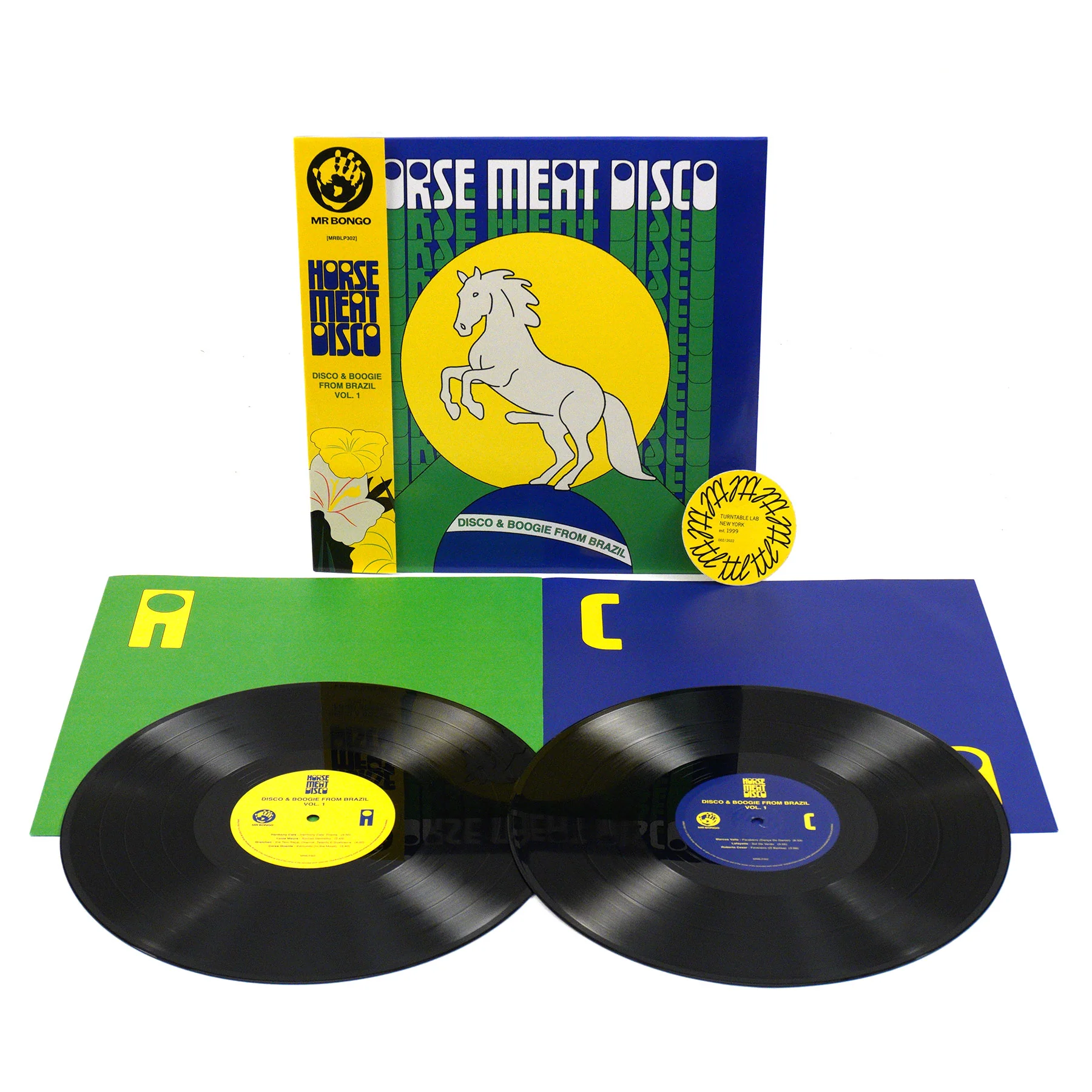 Horse Meat Disco: Presents Disco & Boogie From Brazil Vol.1 Vinyl 2LP - Image 2