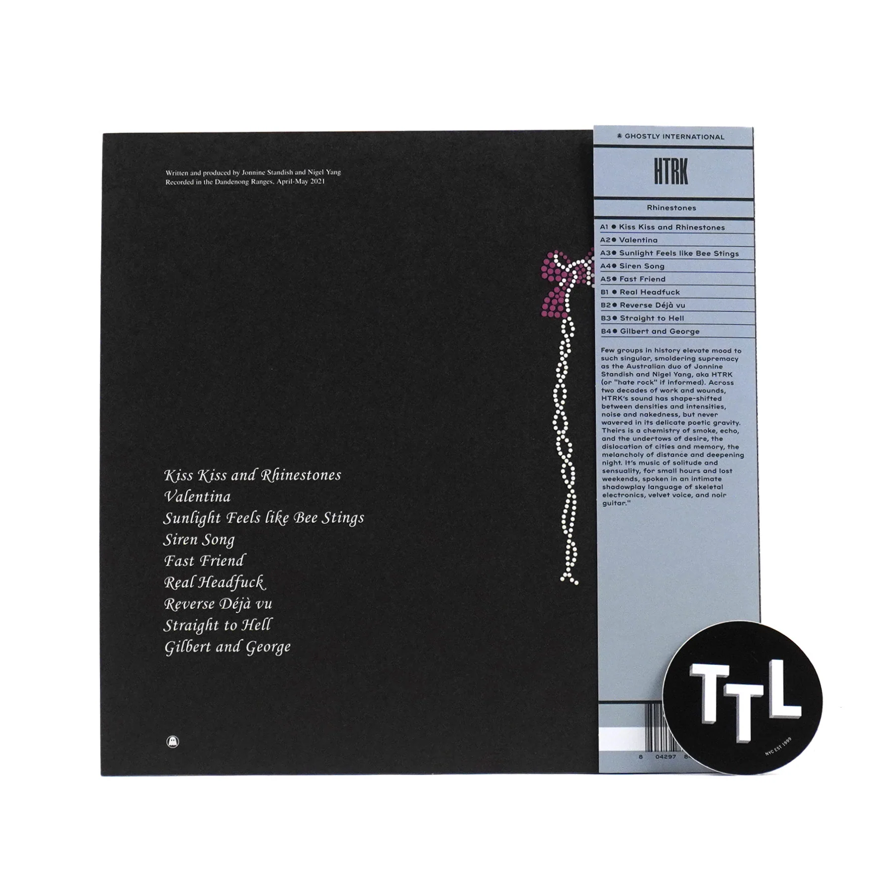 HTRK: Rhinestones (Colored Vinyl) Vinyl LP - Image 3