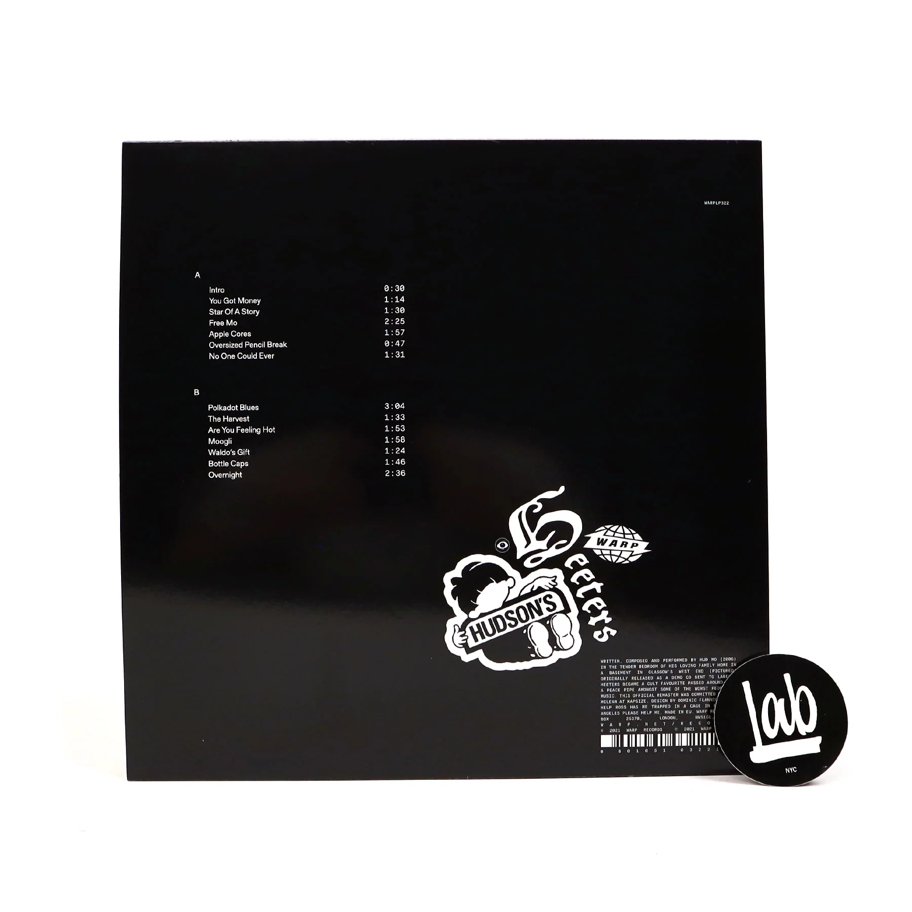 Hudson Mohawke: Hudson's Heeters Vol.1 Vinyl LP - Image 2