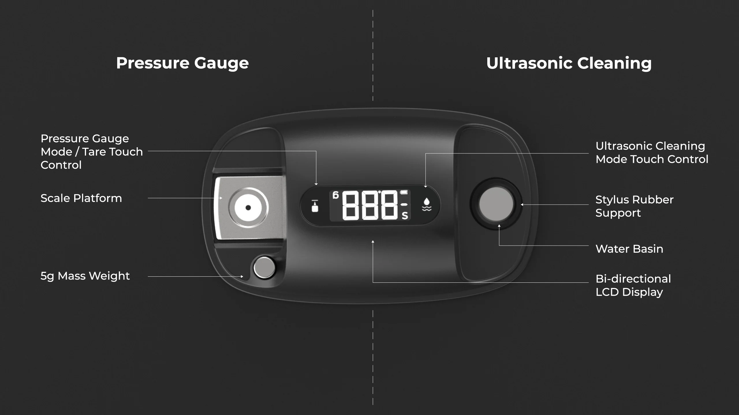 HumminGuru: S-DUO Pro Ultrasonic Stylus Cleaner + Cartridge Pressure Gauge - Image 5