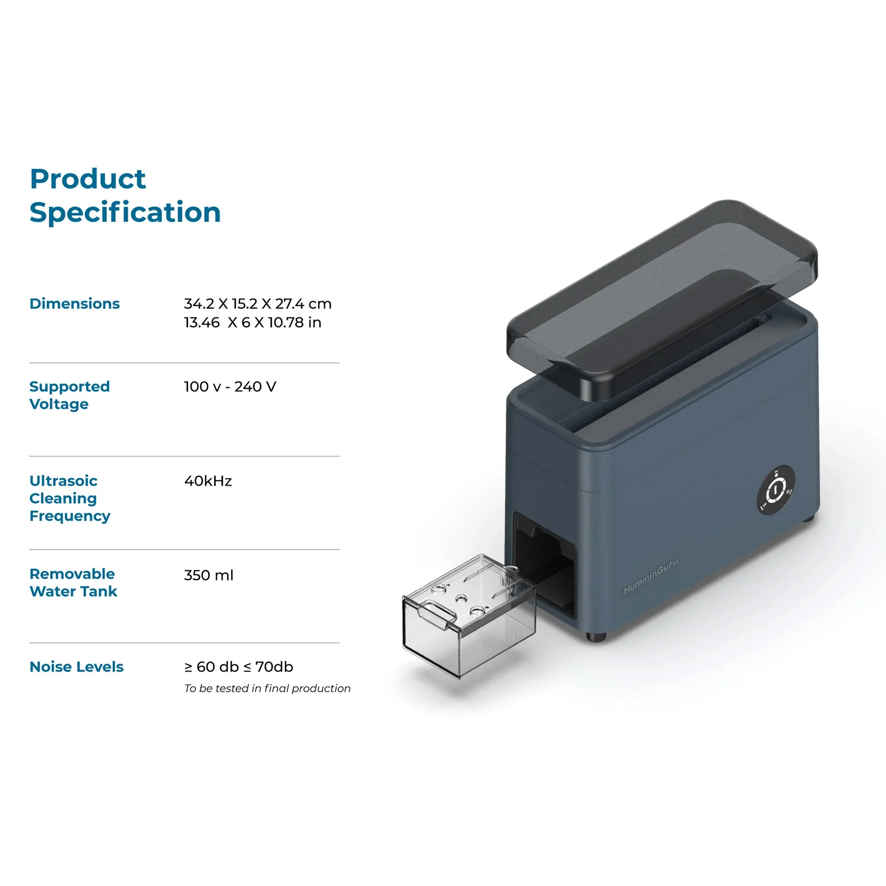 HumminGuru: Ultrasonic Vinyl Record Cleaner - PRE-ORDER - Image 4