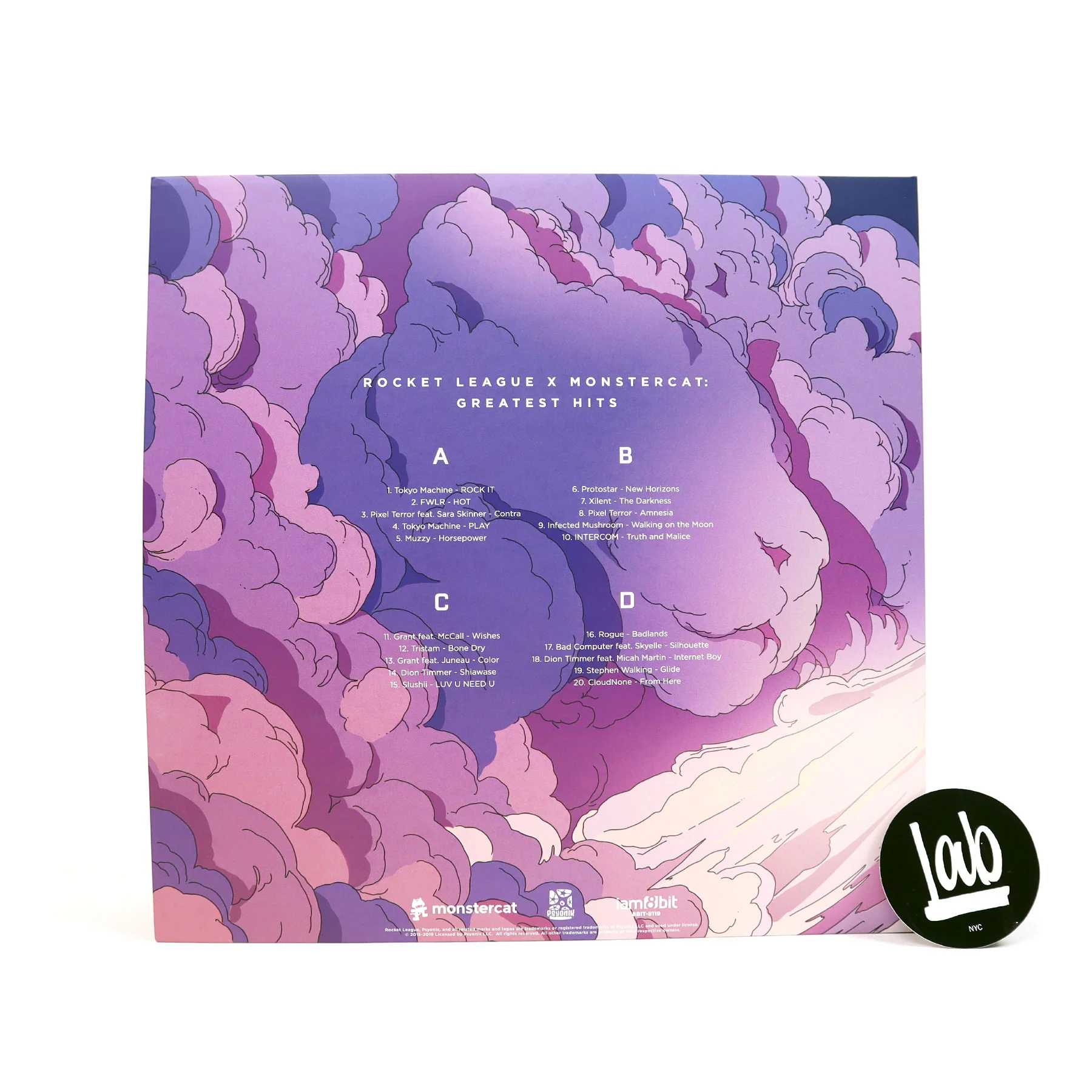 Iam8Bit: Rocket League X Monstercat - Greatest Hits (Indie Exclusive Colored Vinyl) Vinyl 2LP - Image 3