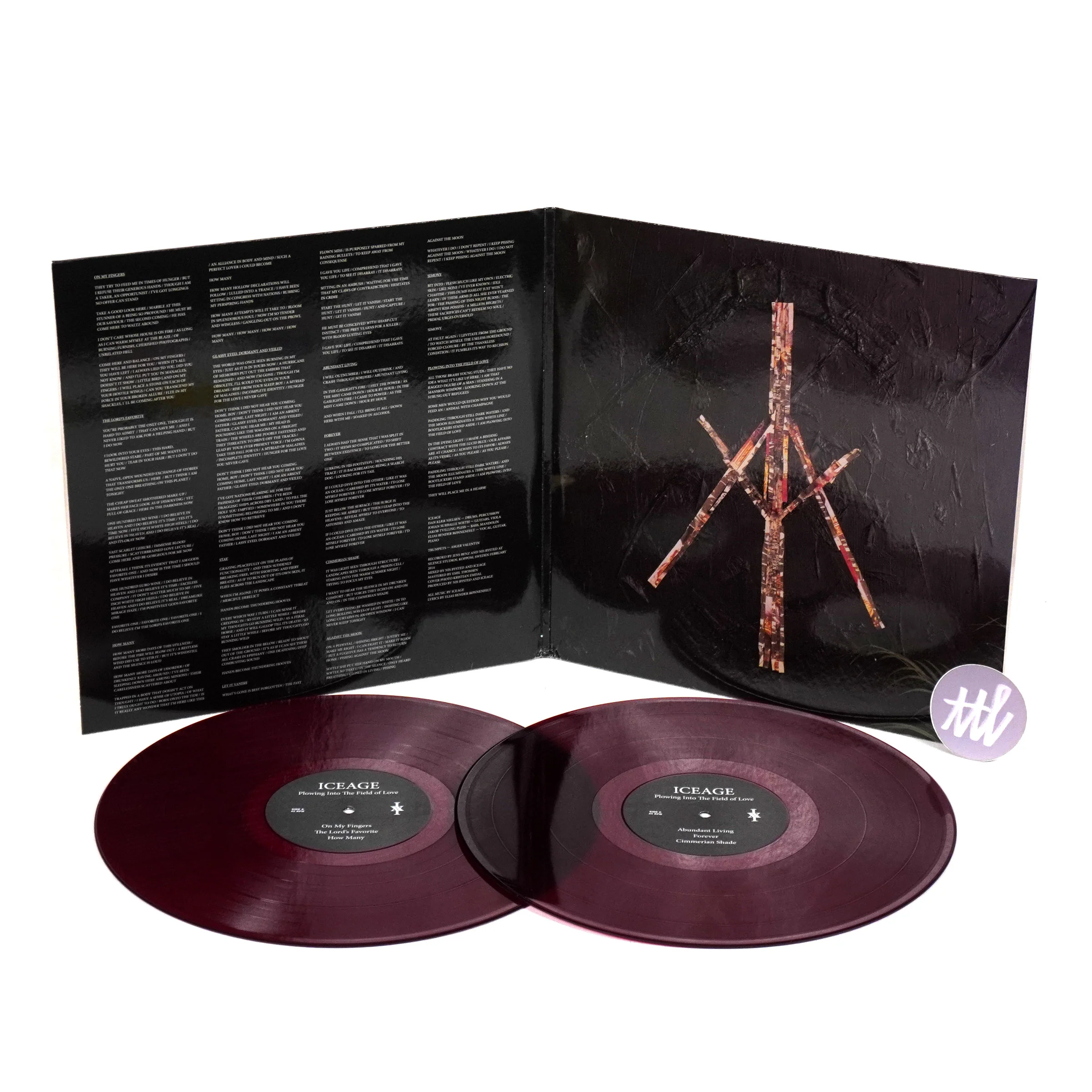 Iceage: Plowing Into The Field Of Love (Import, 180g Colored Vinyl) Vinyl 2LP - Image 2