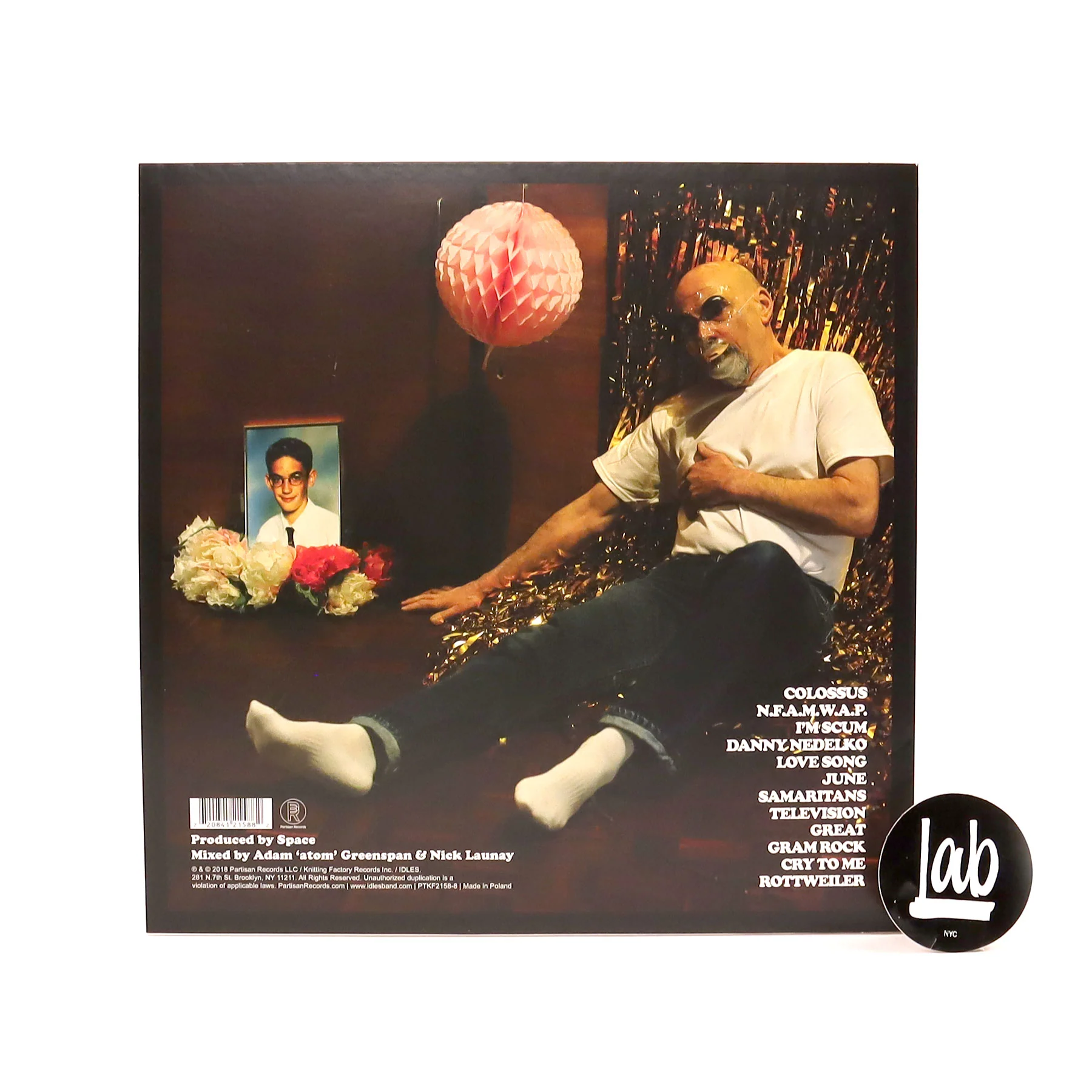 IDLES: Joy As An Act Of Resistance (Colored Vinyl) Vinyl LP - Image 3