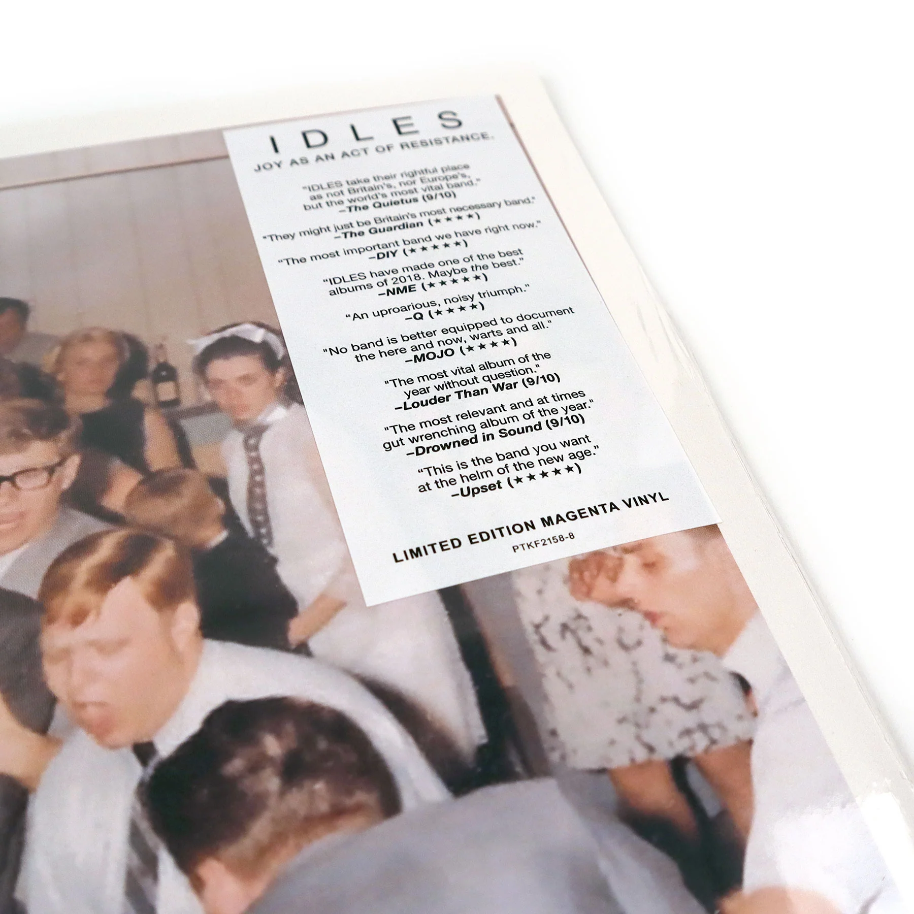IDLES: Joy As An Act Of Resistance (Colored Vinyl) Vinyl LP - Image 4