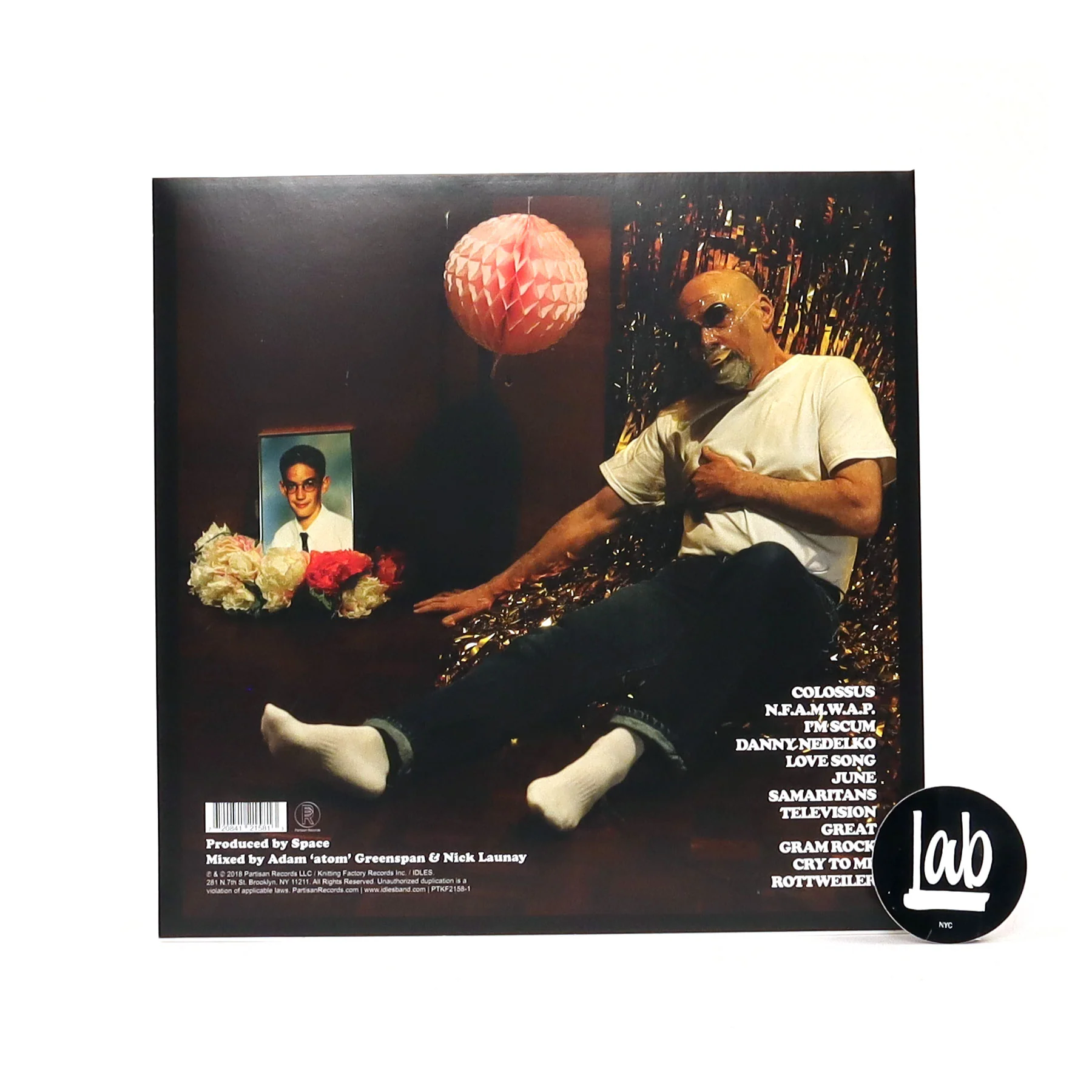 IDLES: Joy As An Act Of Resistance Vinyl LP - Image 3