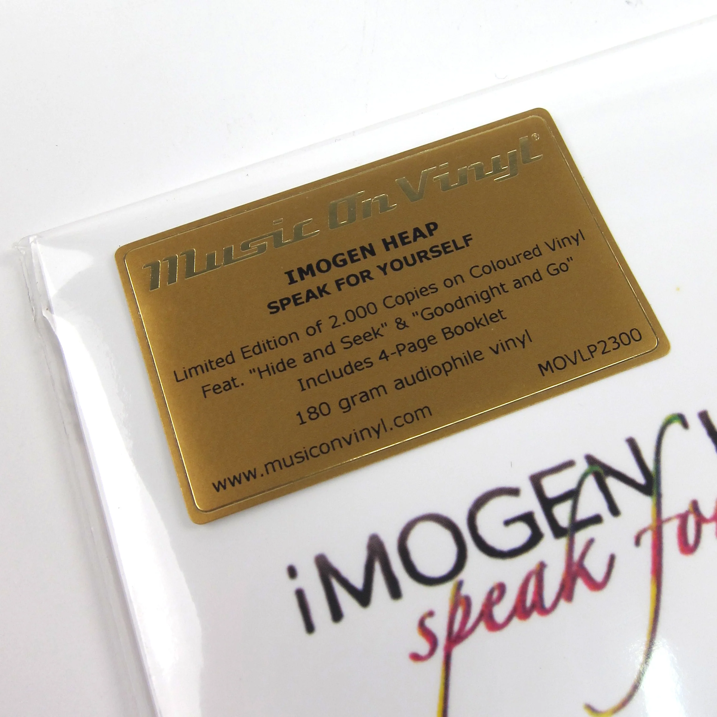 Imogen Heap: Speak For Yourself (Music On Vinyl 180g, Colored Vinyl) Vinyl LP - Image 3