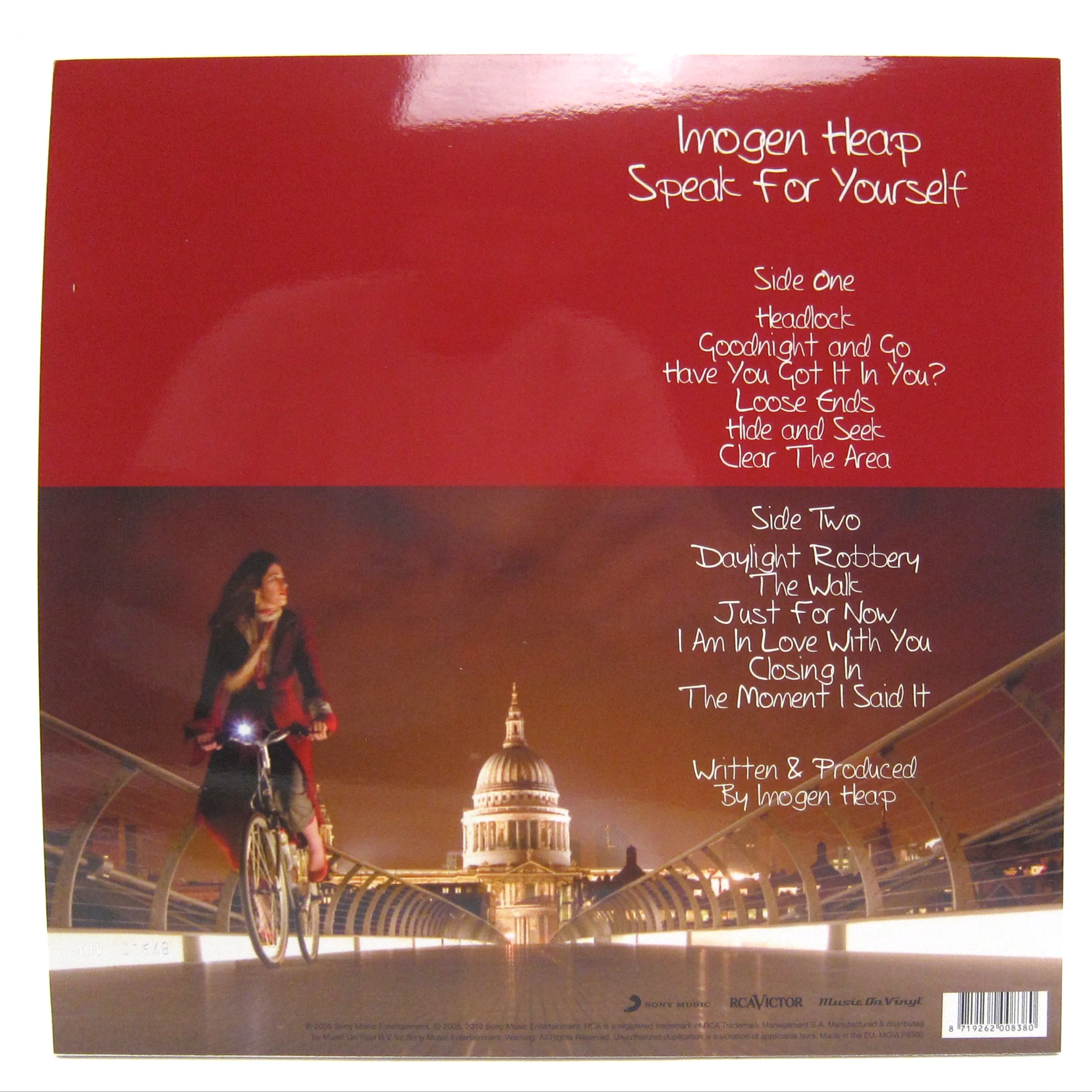 Imogen Heap: Speak For Yourself (Music On Vinyl 180g, Colored Vinyl) Vinyl LP - Image 4
