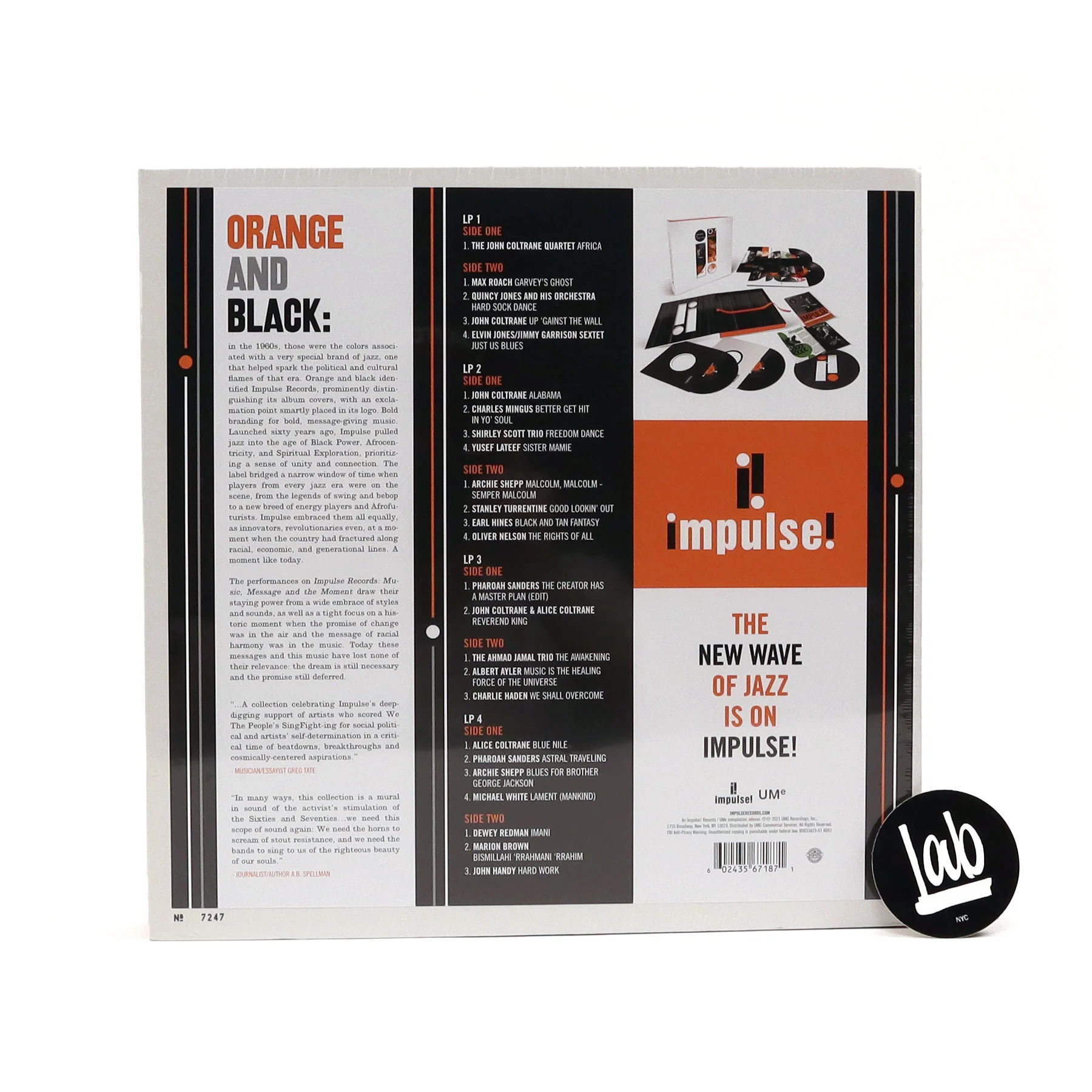 Impulse Records: Music, Message And The Moment Vinyl 4LP Boxset - Image 3