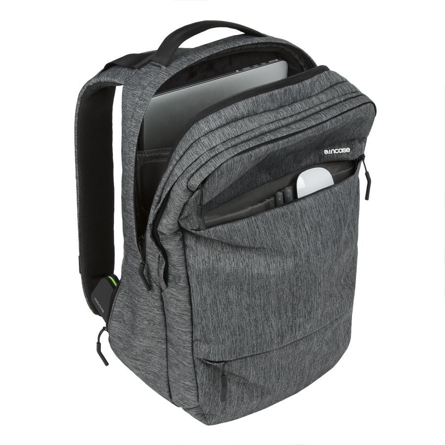 Incase: City Collection Backpack - Heather Black / Gunmetal Grey (CL55569) - Image 6