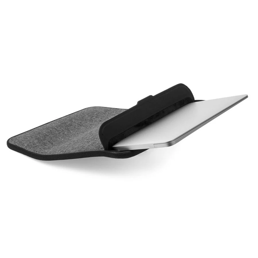 Incase: Icon Sleeve w/ Tensaerlite for Macbook 12" - Heather Grey / Black (CL60649) - Image 6