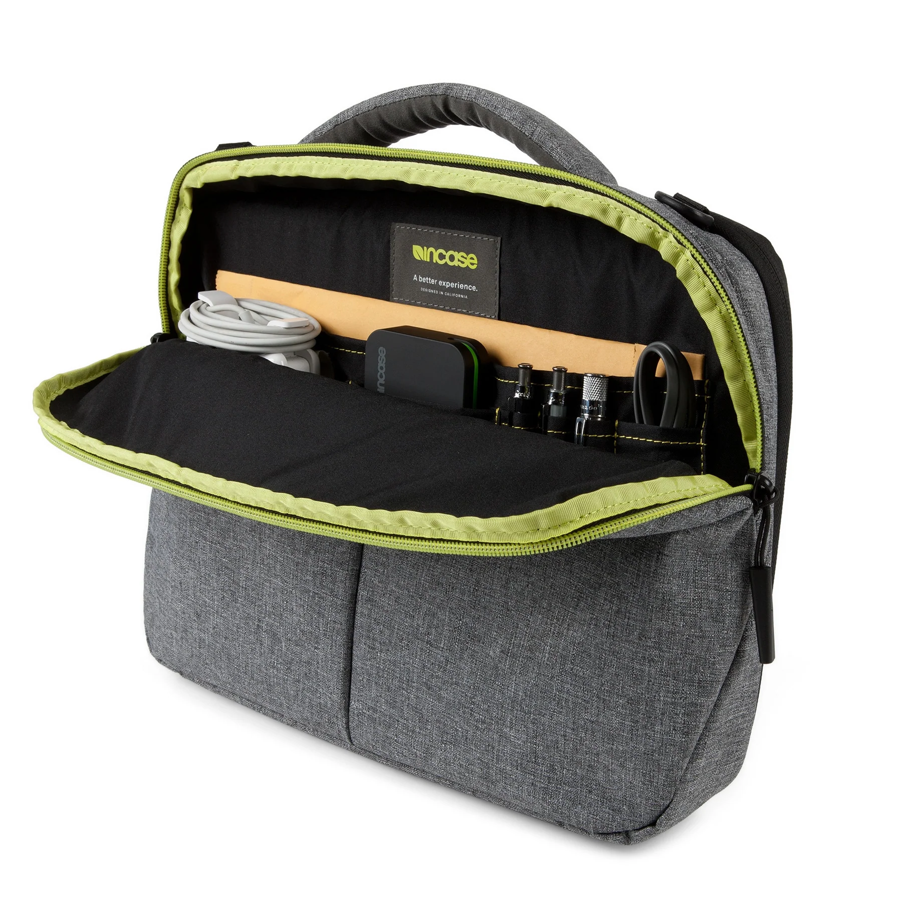 Incase: Reform 13" Brief w/ Tensaerlite - Heather Grey (CL60593) - Image 5