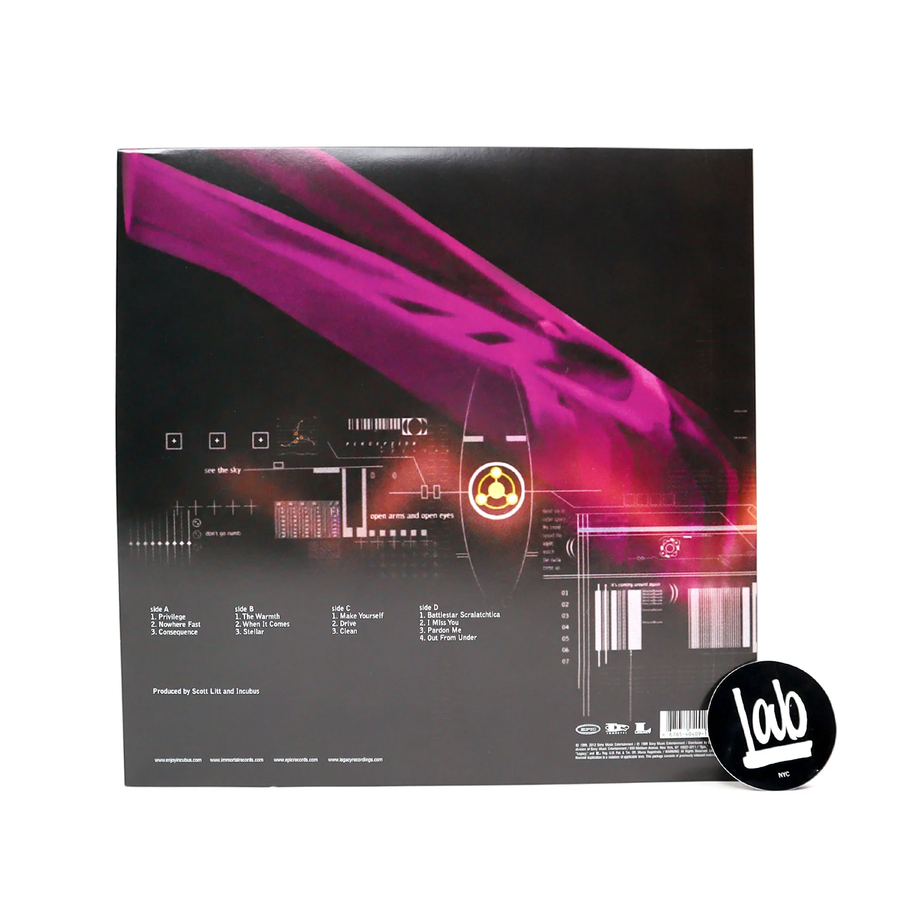 Incubus: Make Yourself (180g) Vinyl 2LP - Image 3