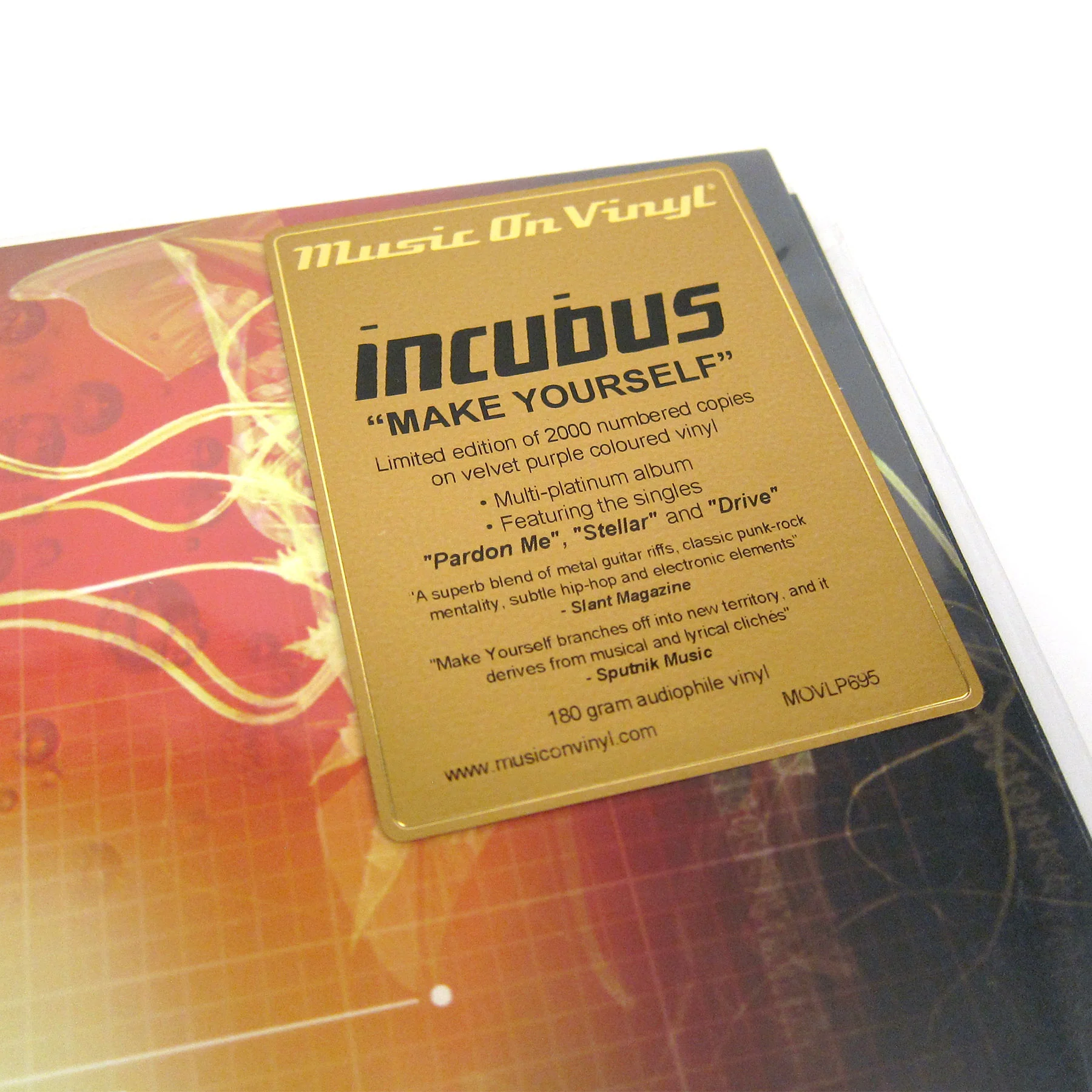 Incubus: Make Yourself (Music On Vinyl 180g Purple Colored Vinyl) Vinyl 2LP - Image 4