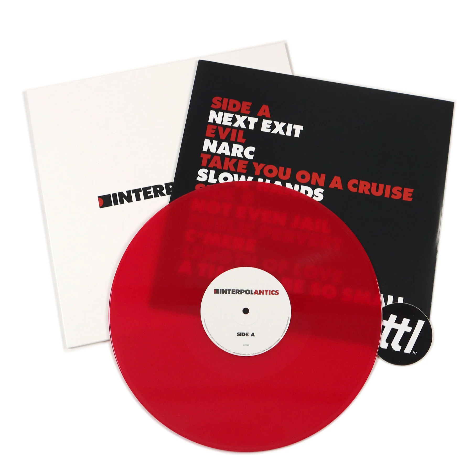 Interpol: Antics (Red Colored Vinyl) Vinyl LP - Image 2