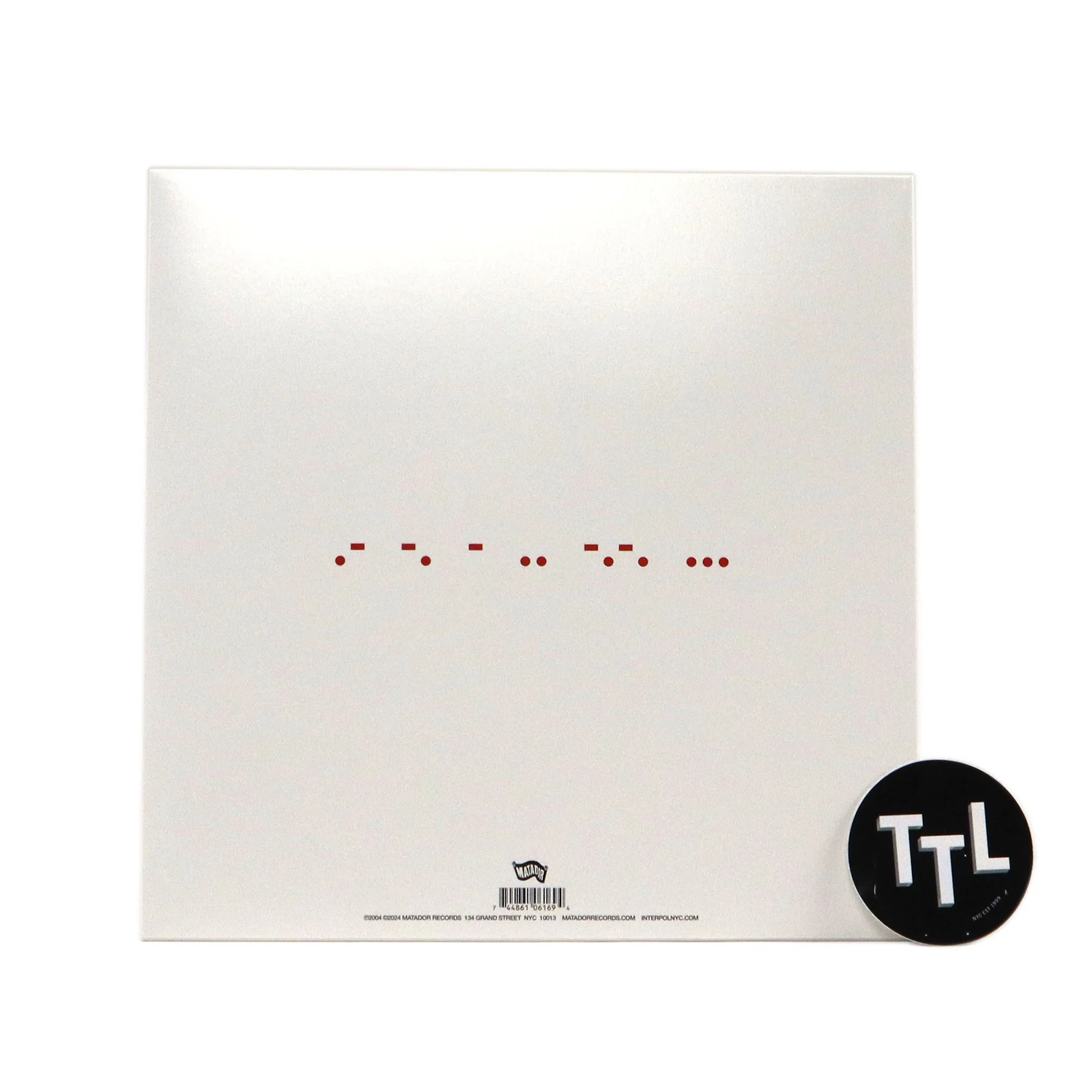 Interpol: Antics (Red Colored Vinyl) Vinyl LP - Image 3
