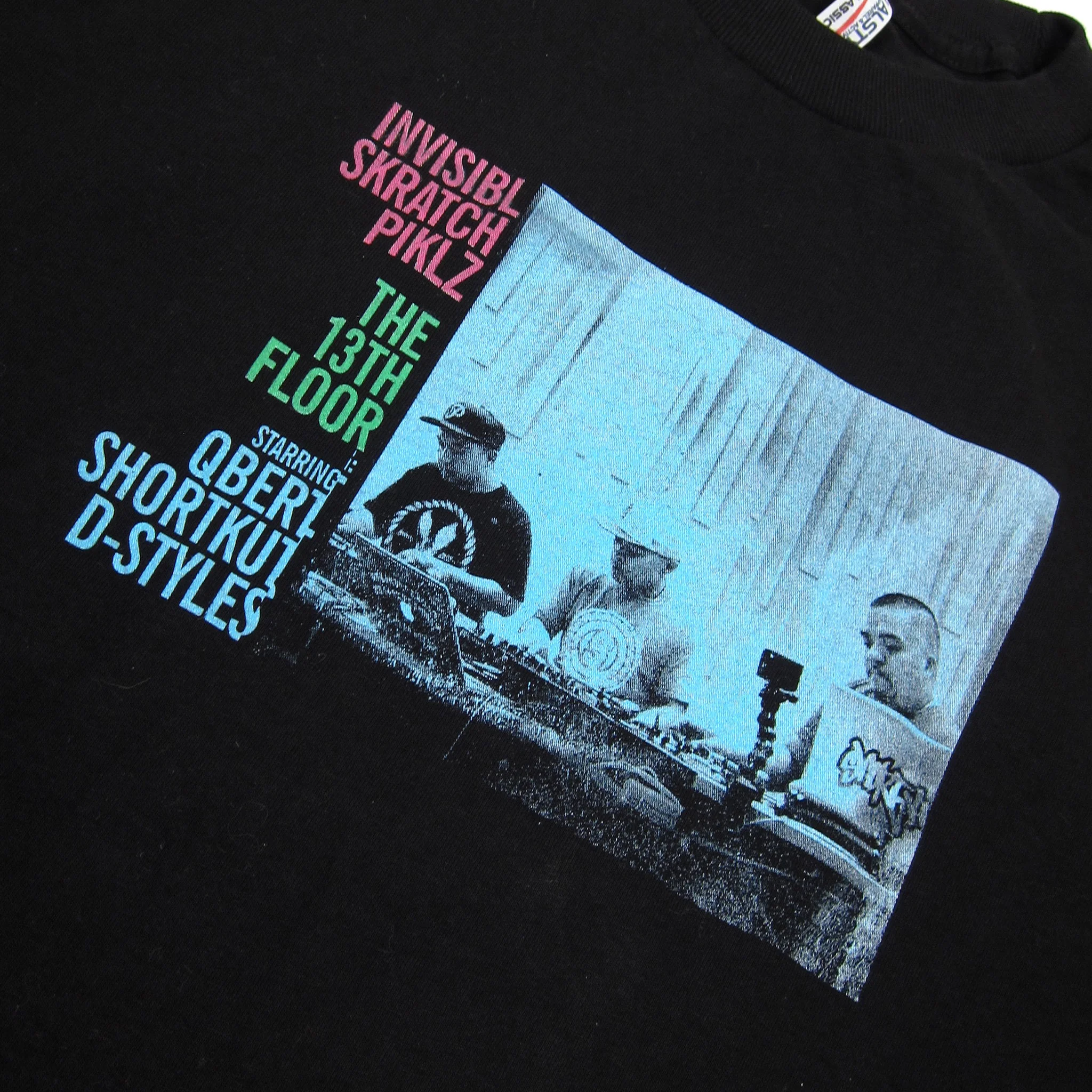 Invisibl Skratch Piklz: The 13th Floor Album Shirt - Black - Image 2