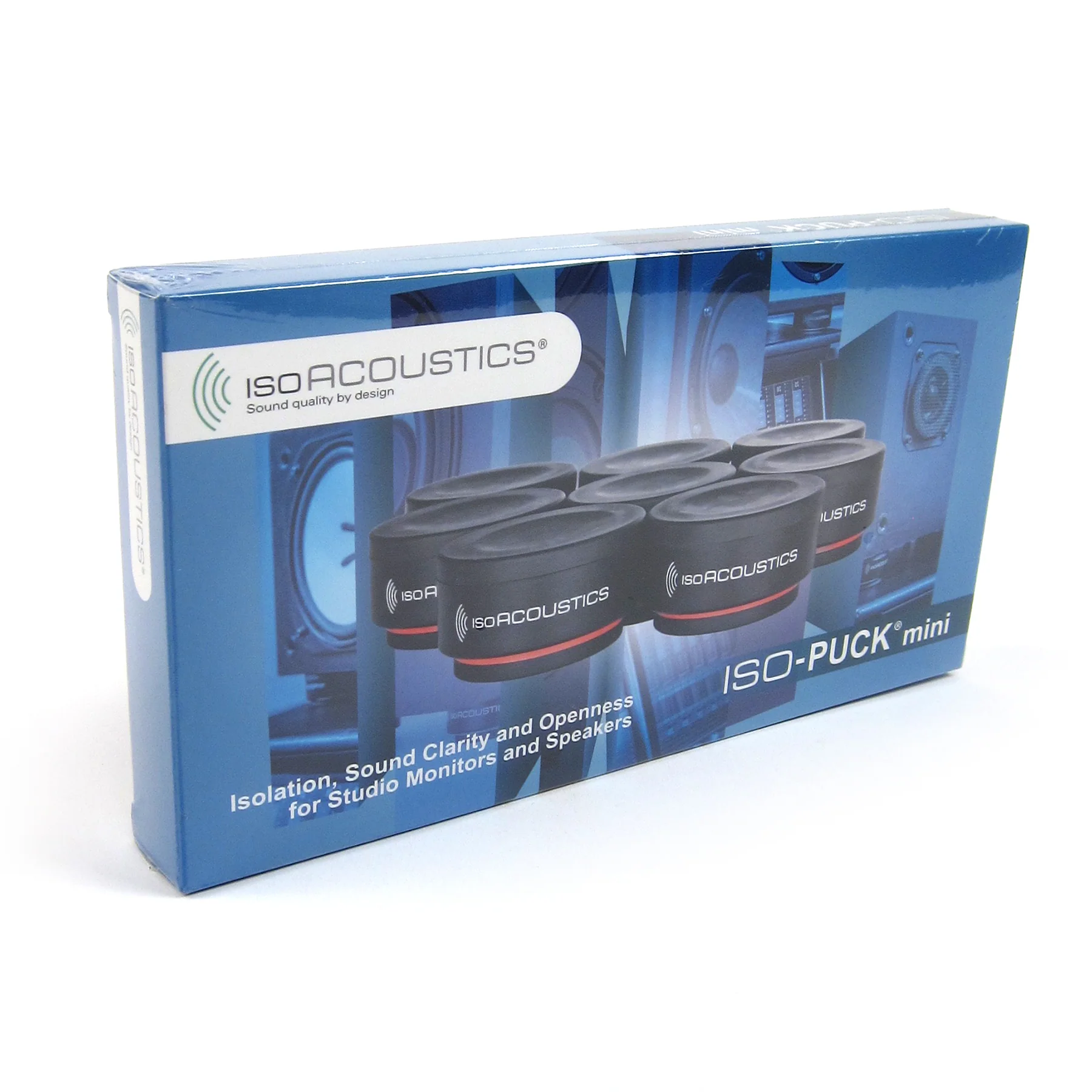 IsoAcoustics: ISO-PUCK Mini Isolation Puck for Studio Monitors + Amps (8 Pack) - Image 5