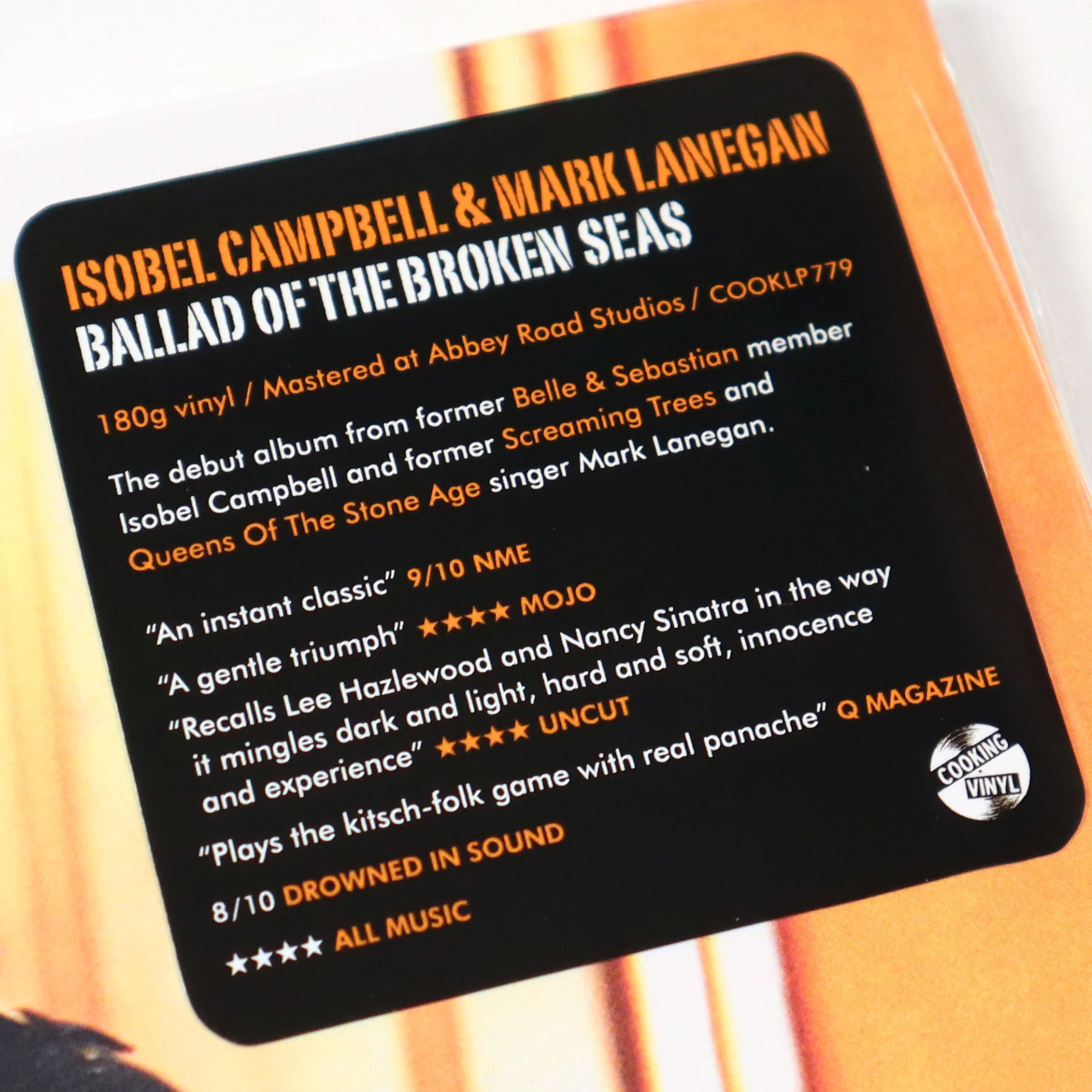 Isobel Campbell & Mark Lanegan: Ballad of The Broken Seas (180g) Vinyl LP - Image 3
