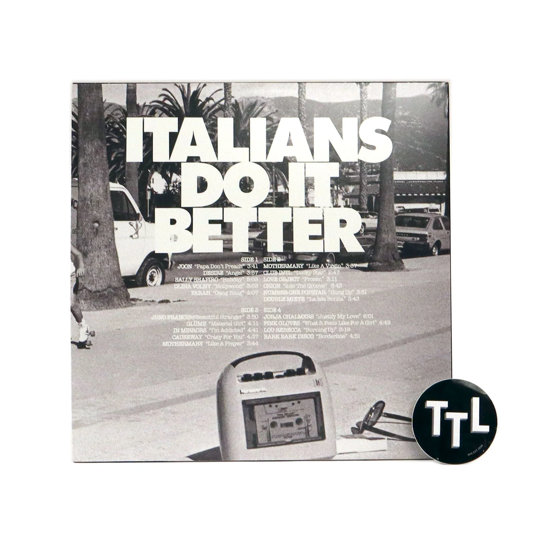 Italians Do It Better: Italians Do It Better - Madonna Covers (Blue Colored Vinyl) Vinyl 2LP - LIMIT 2 PER CUSTOMER - Image 3
