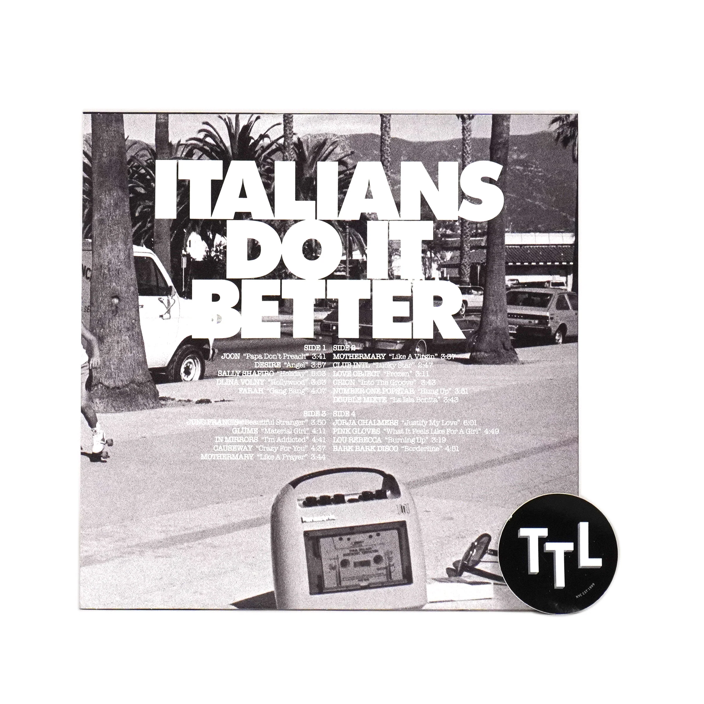 Italians Do It Better: Italians Do It Better - Madonna Covers (Mint Green Colored Vinyl) Vinyl 2LP - Image 3
