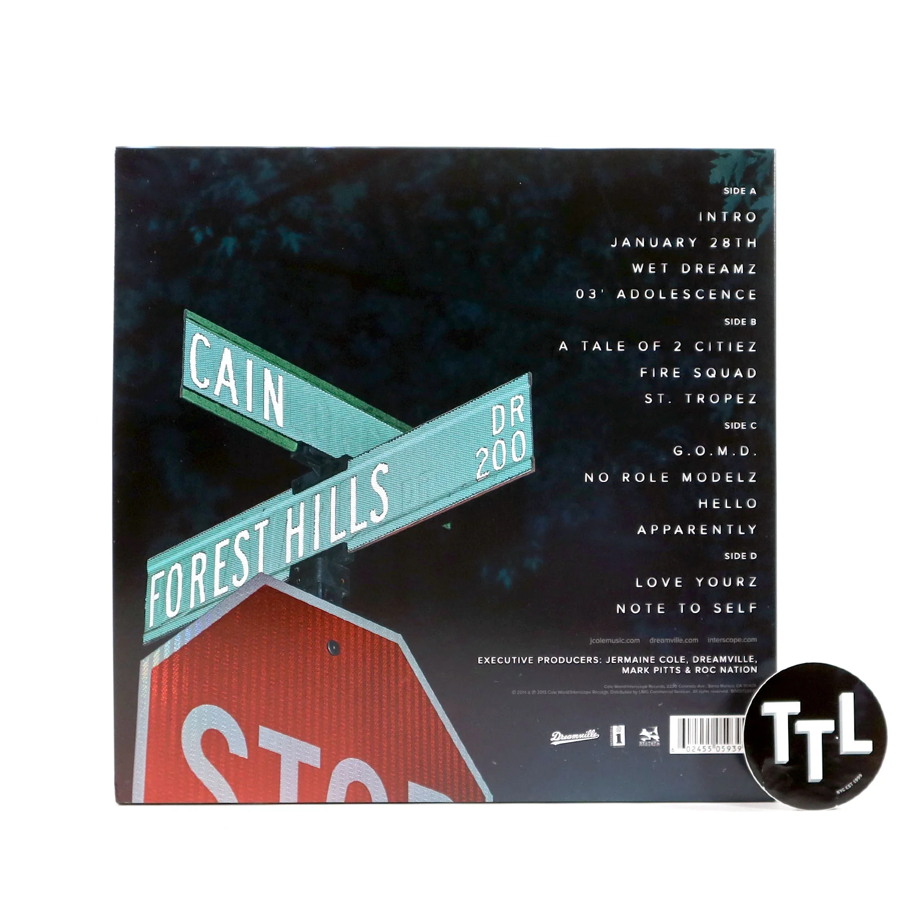 J. Cole: 2014 Forest Hills Drive Vinyl 2LP - Image 3