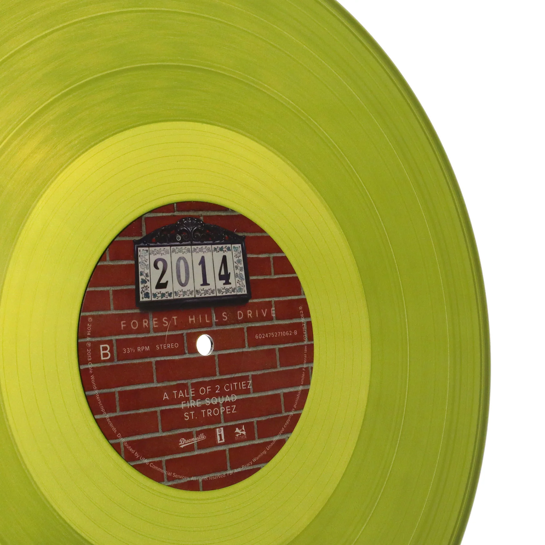J. Cole: 2014 Forest Hills Drive (Indie Exclusive Colored Vinyl) Vinyl 2LP - Image 2
