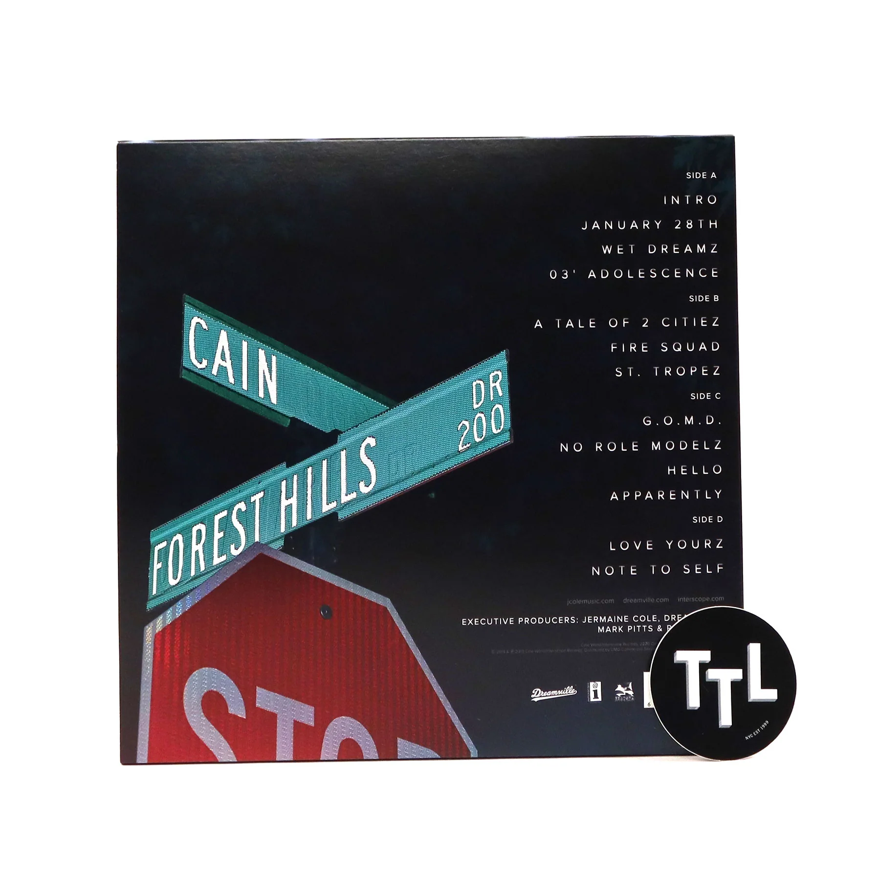 J. Cole: 2014 Forest Hills Drive (Indie Exclusive Colored Vinyl) Vinyl 2LP - Image 5